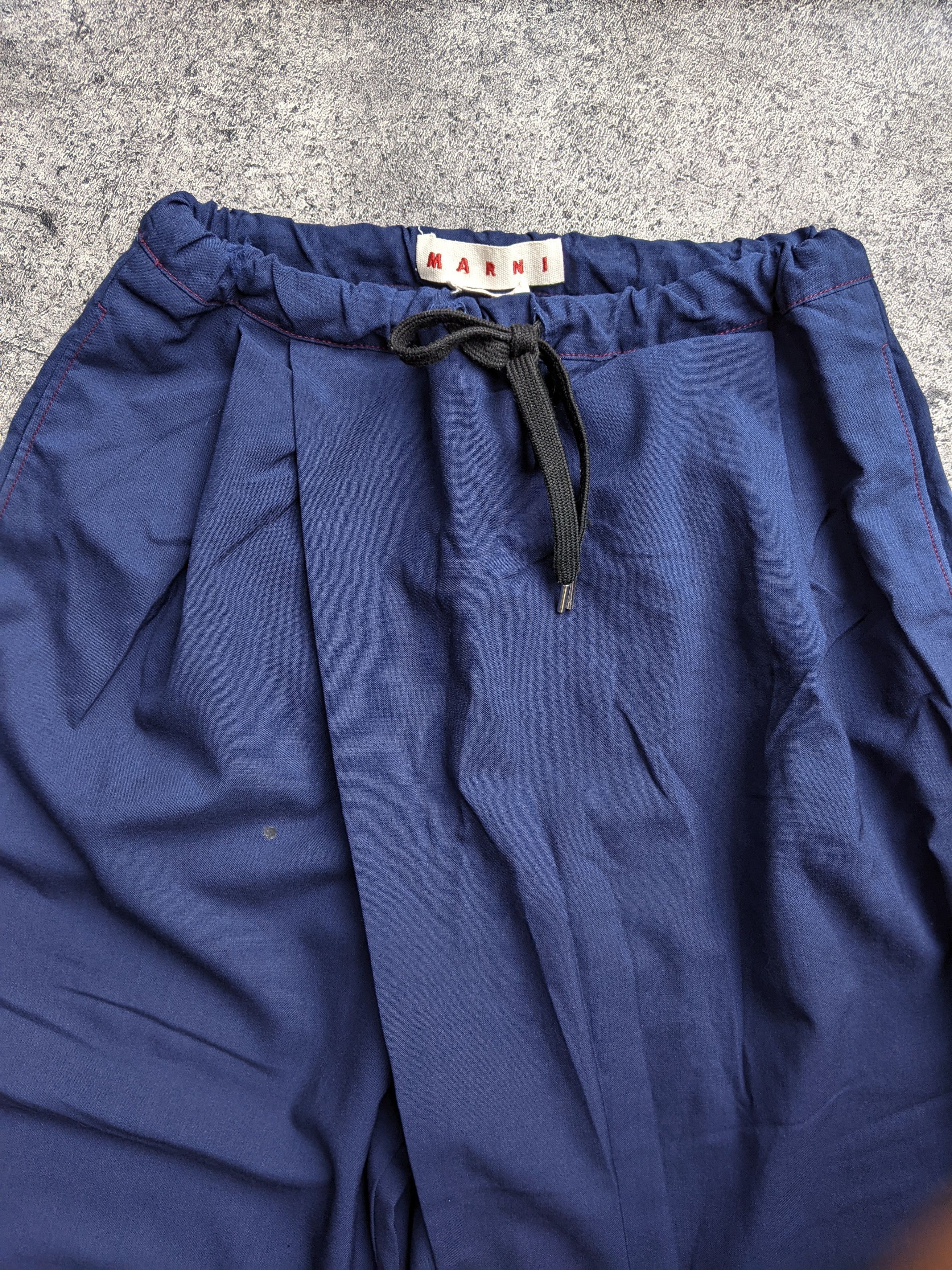 Marni Wide Leg Pants Size 26" / US 2 / IT 38 - 2 Thumbnail