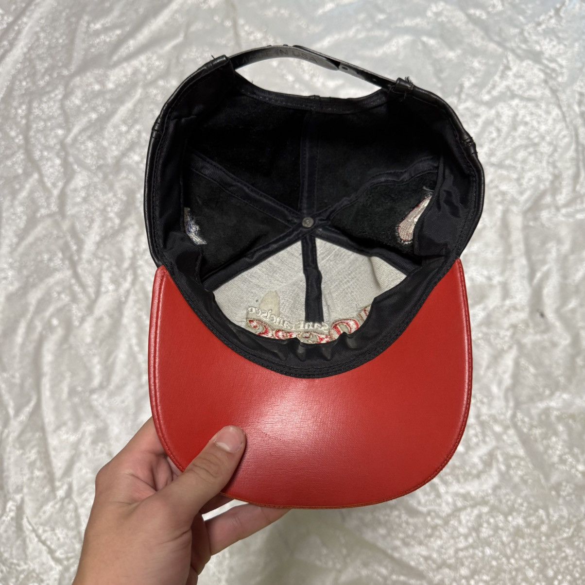 NFL Vintage San Francisco 49ers Cap Snapback Leather NFL 90s Size ONE SIZE - 8 Thumbnail