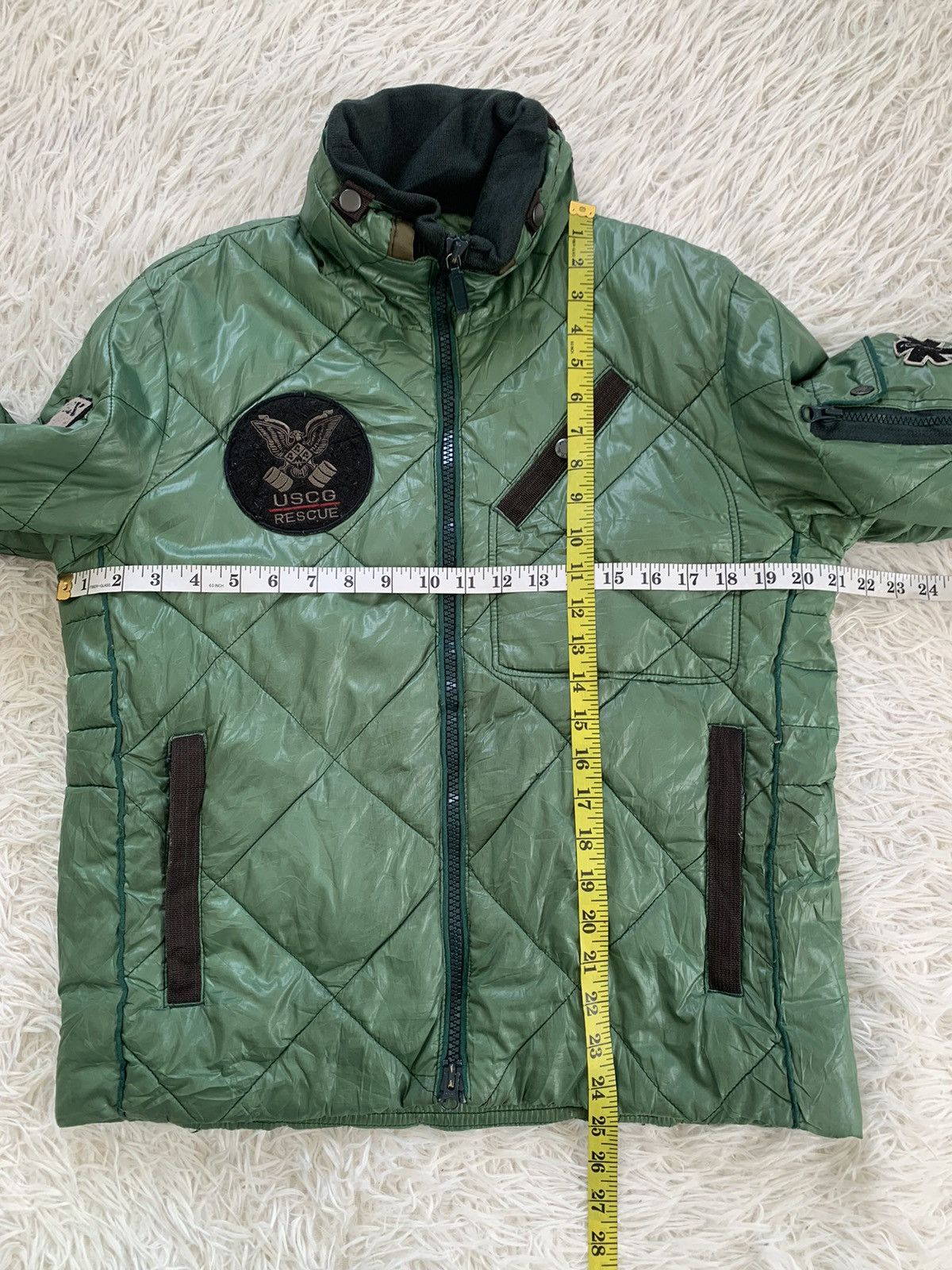 Avirex Avirex USCG AF-75 Quilted Jacket Size US M / EU 48-50 / 2 - 15 Thumbnail