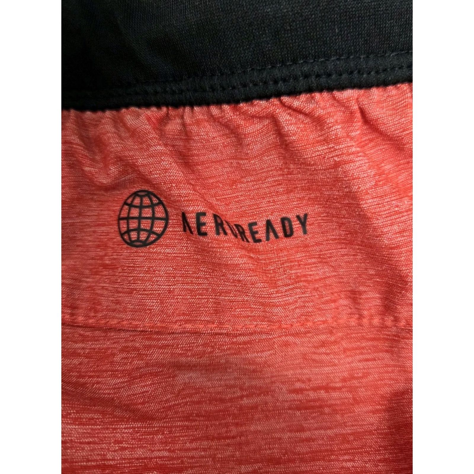 Adidas Adidas Men's Aeroready Shorts Zip Pockets Drawstring XL Regular 8in Inseam Reddish/Orange Athletic Activewear Sports Gym & Training Mens Size US 36 / EU 52 - 5 Thumbnail