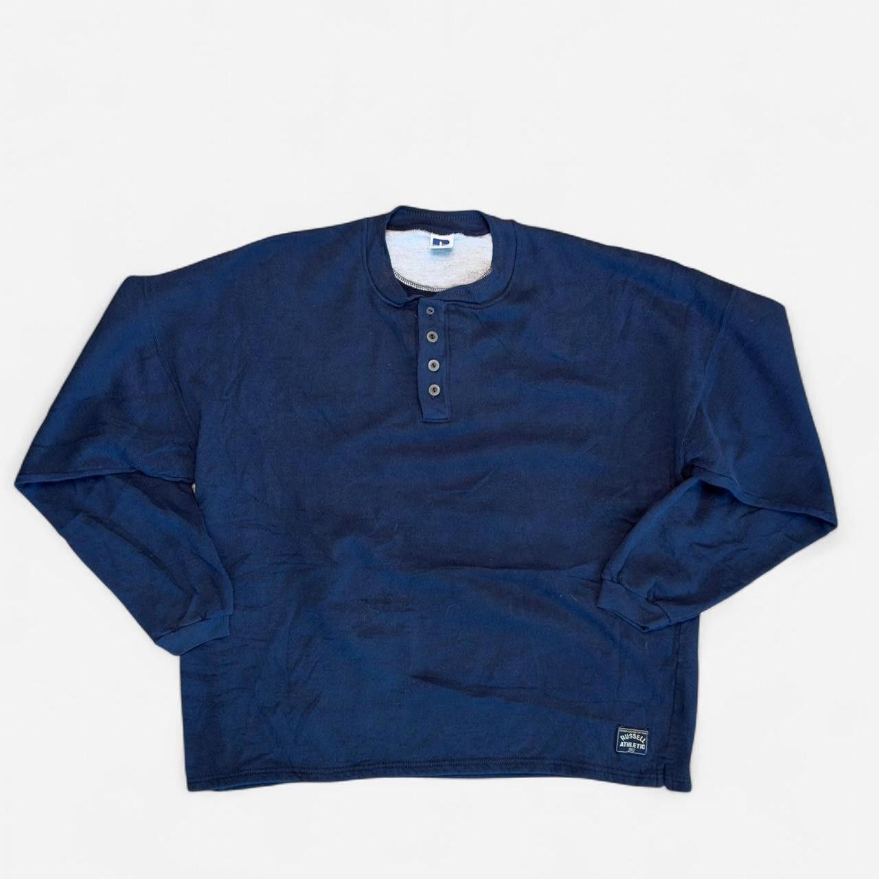 Russell Athletic Russell Athletic Men's navy blue Sweatshirts Size US XL / EU 56 / 4 - 1 Thumbnail