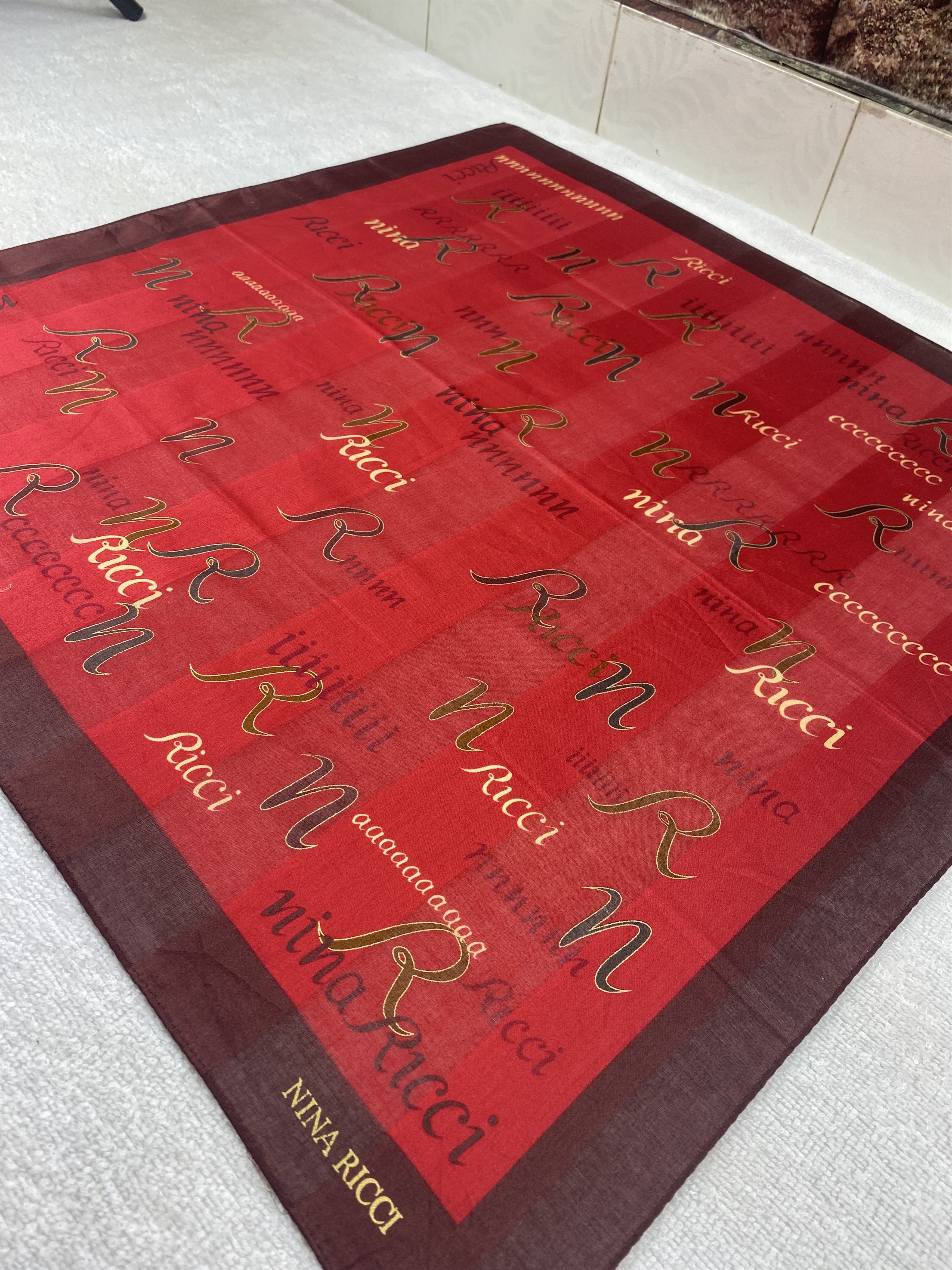Nina Ricci Nina Ricci Handkerchief / Bandana / Neckerchief Size ONE SIZE - 4 Thumbnail