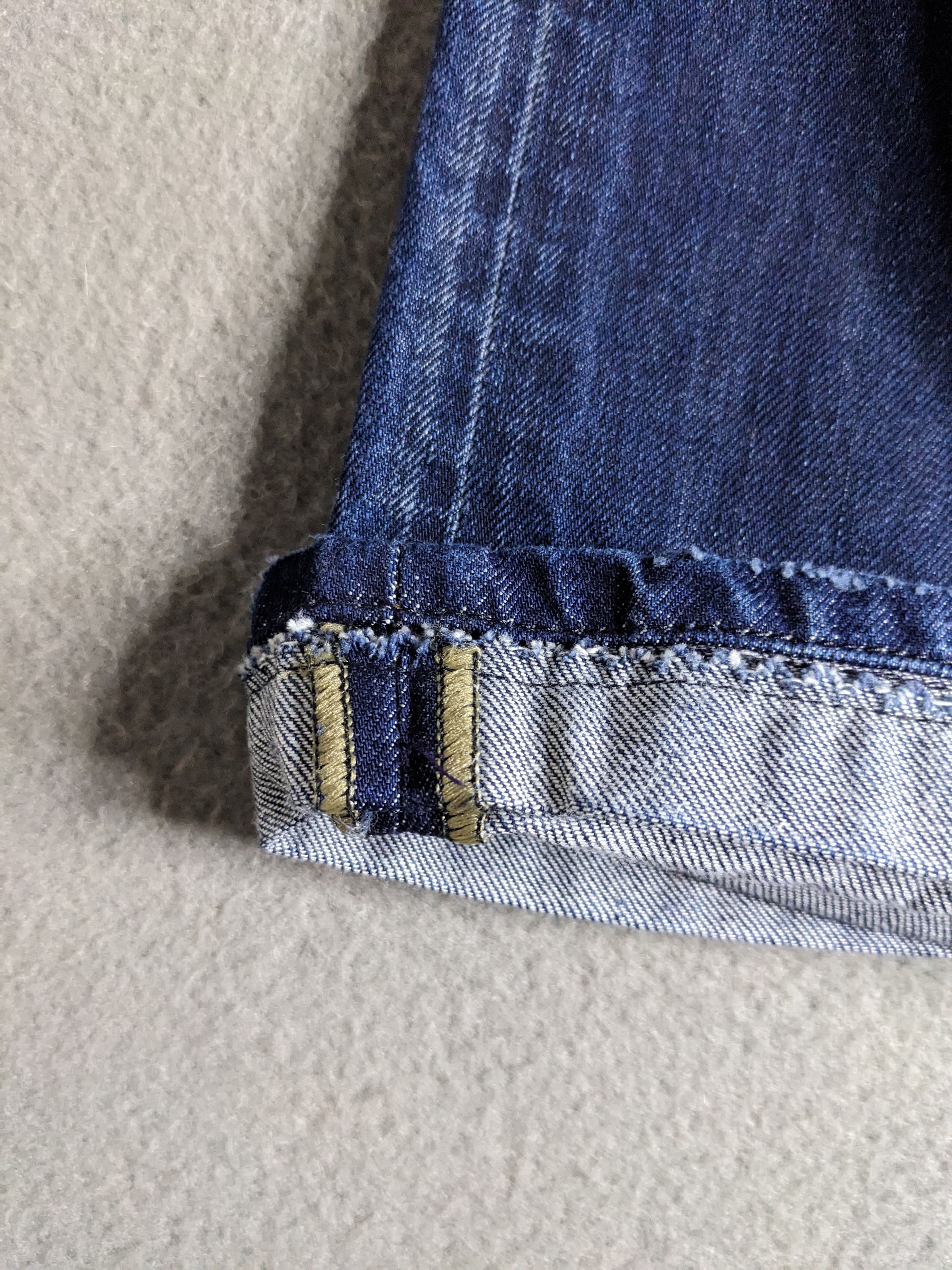 Diesel Diesel Zathan Jeans Mens 42x28 Blue Dark Wash Bootcut Italy Size US 42 / EU 58 - 12 Thumbnail