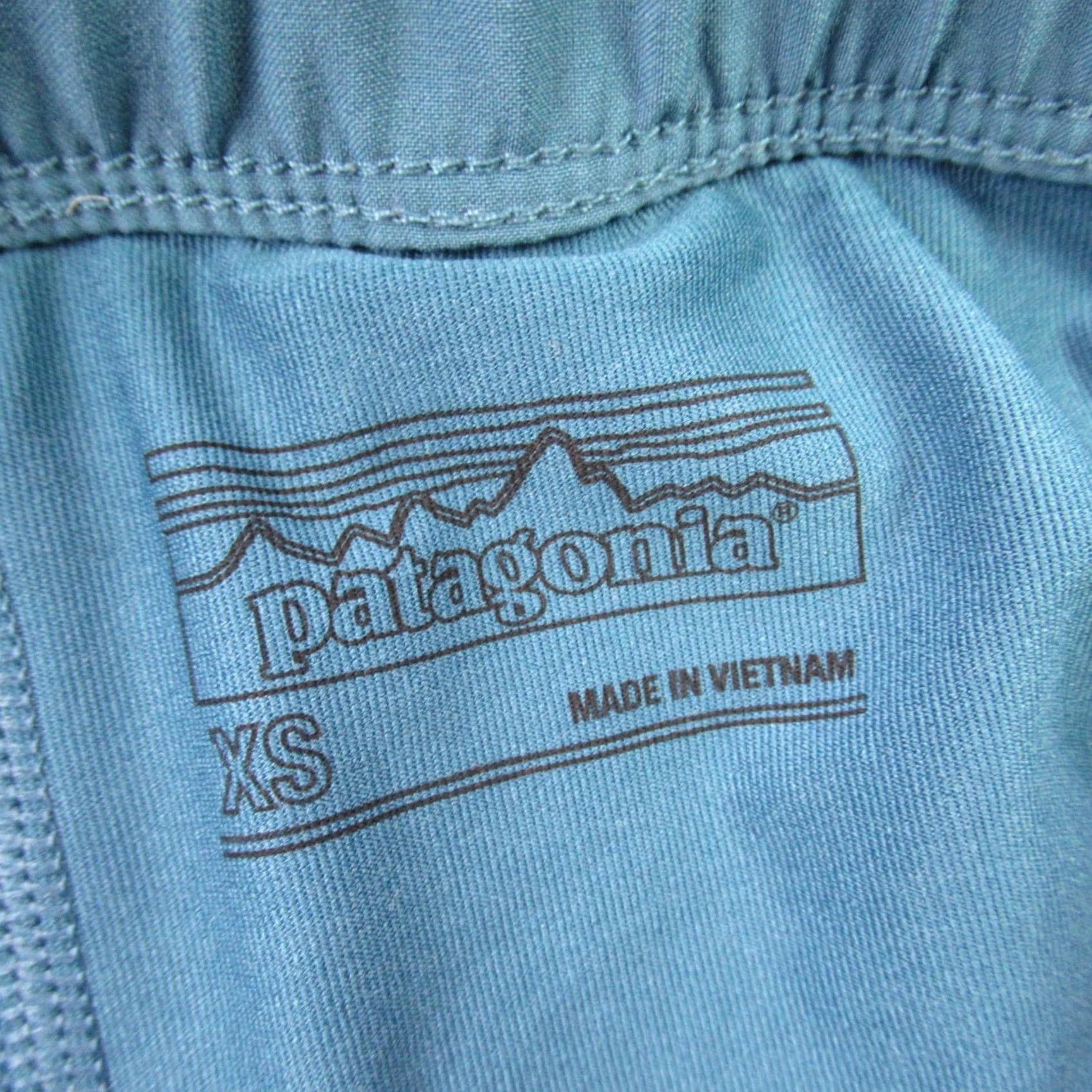 Patagonia Patagonia Skirt Womens XS Lightweight Outdoor Blue Midi Flare Pockets Logo Knit Polyester Regular Shirt/Skirt? Size 26" / US 2 / IT 38 - 3 Thumbnail