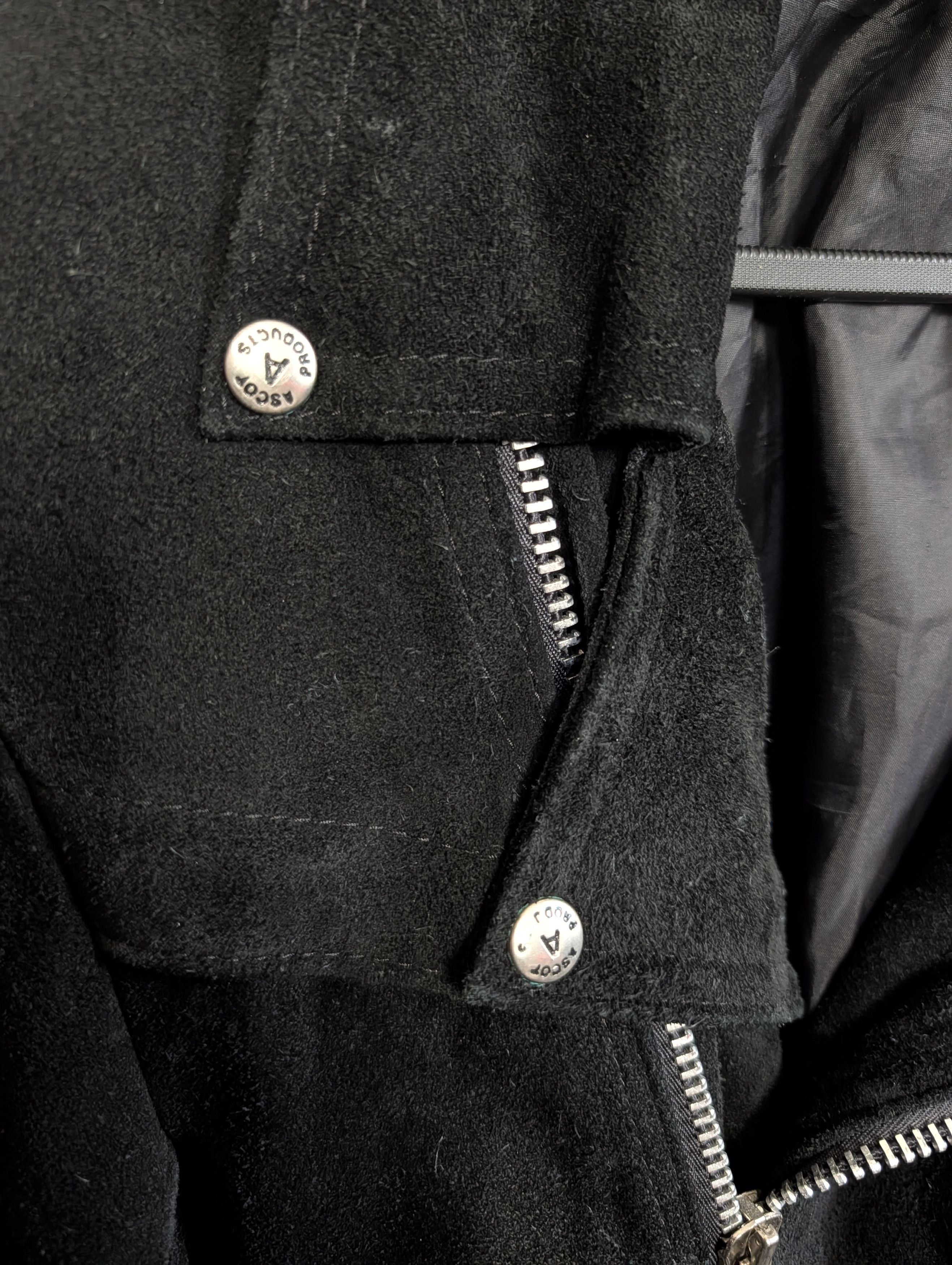 Ascot Chang ASCOT Vtg Australian top dyed leather nubuck biker jkt Size US S / EU 44-46 / 1 - 3 Thumbnail