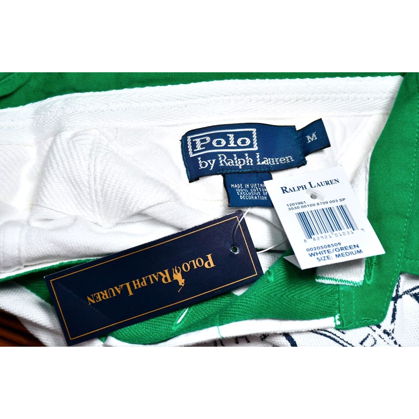 Polo Ralph Lauren Polo Ralph Lauren Shirt Mens M Chest 57cm 22.44in Back Length 78cm 30.71in Multicolor Cotton Short Sleeve Polo Shirt Size US M / EU 48-50 / 2 - 7 Thumbnail