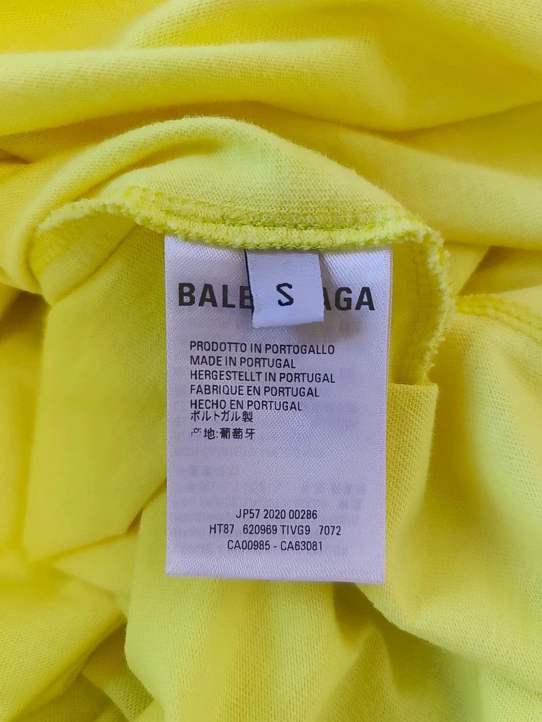 Balenciaga Balenciaga Crew Letter Small Logo Short Sleeve, Size S Size US S / EU 44-46 / 1 - 5 Thumbnail