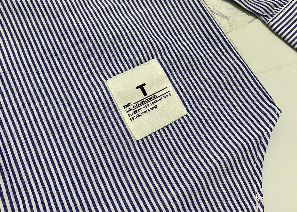 Alexander Wang 2000s Alexander Wang Suspender Striped Shirt Size US M / EU 48-50 / 2 - 7 Thumbnail