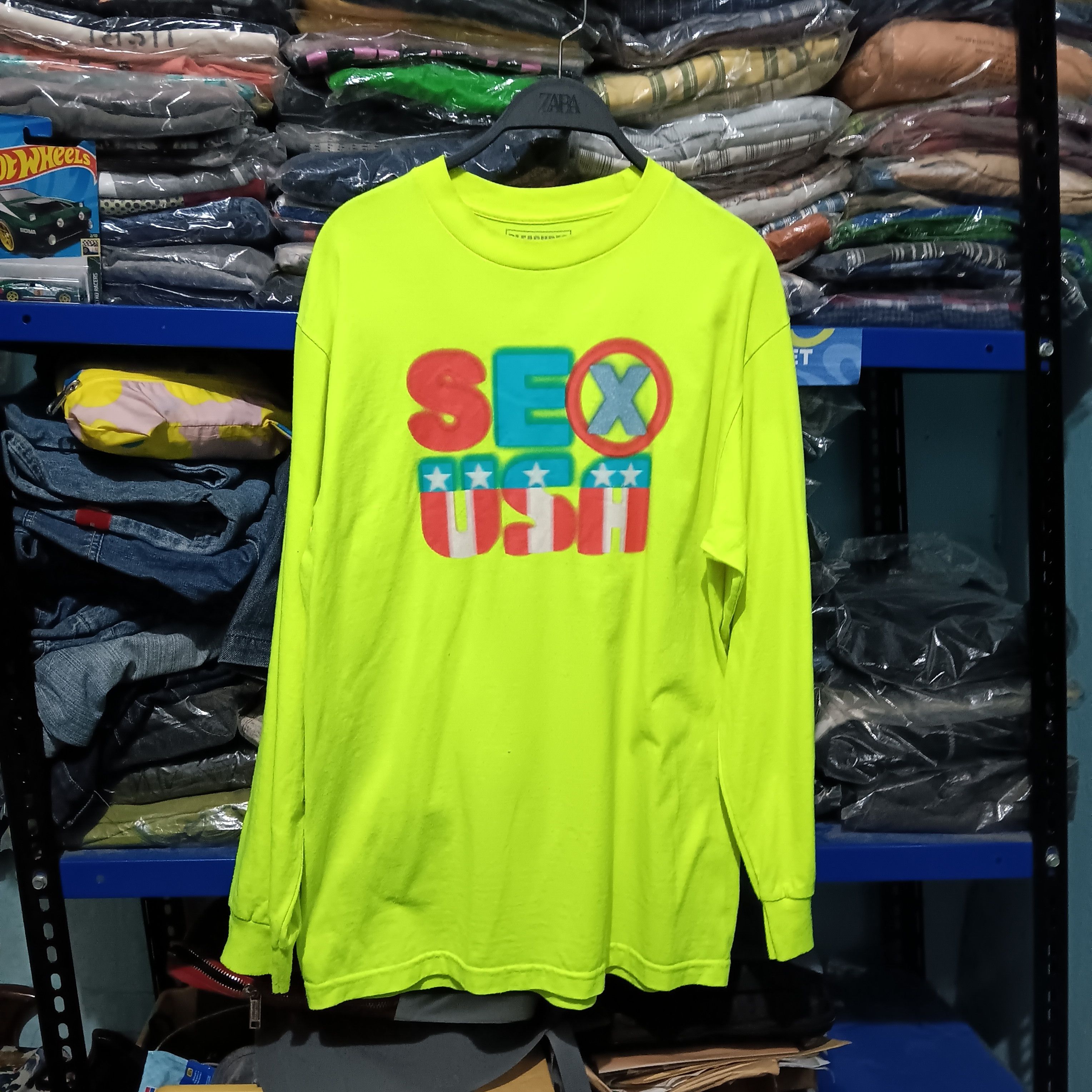 Pleasures Pleasure sex usa long sleeve t-shirt Size US L / EU 52-54 / 3 - 1 Thumbnail