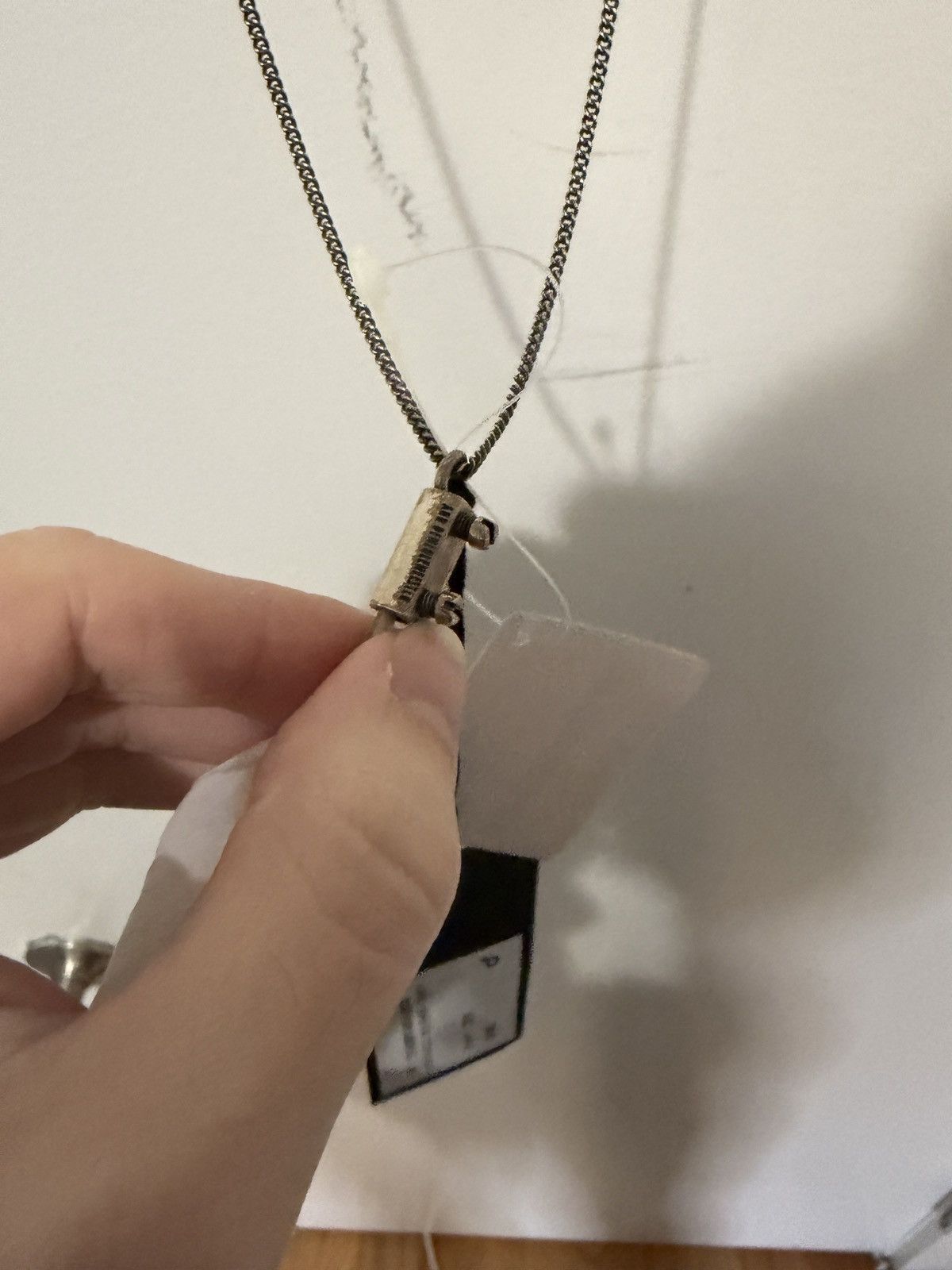 SS11 Sterling Silver Feather Necklace
