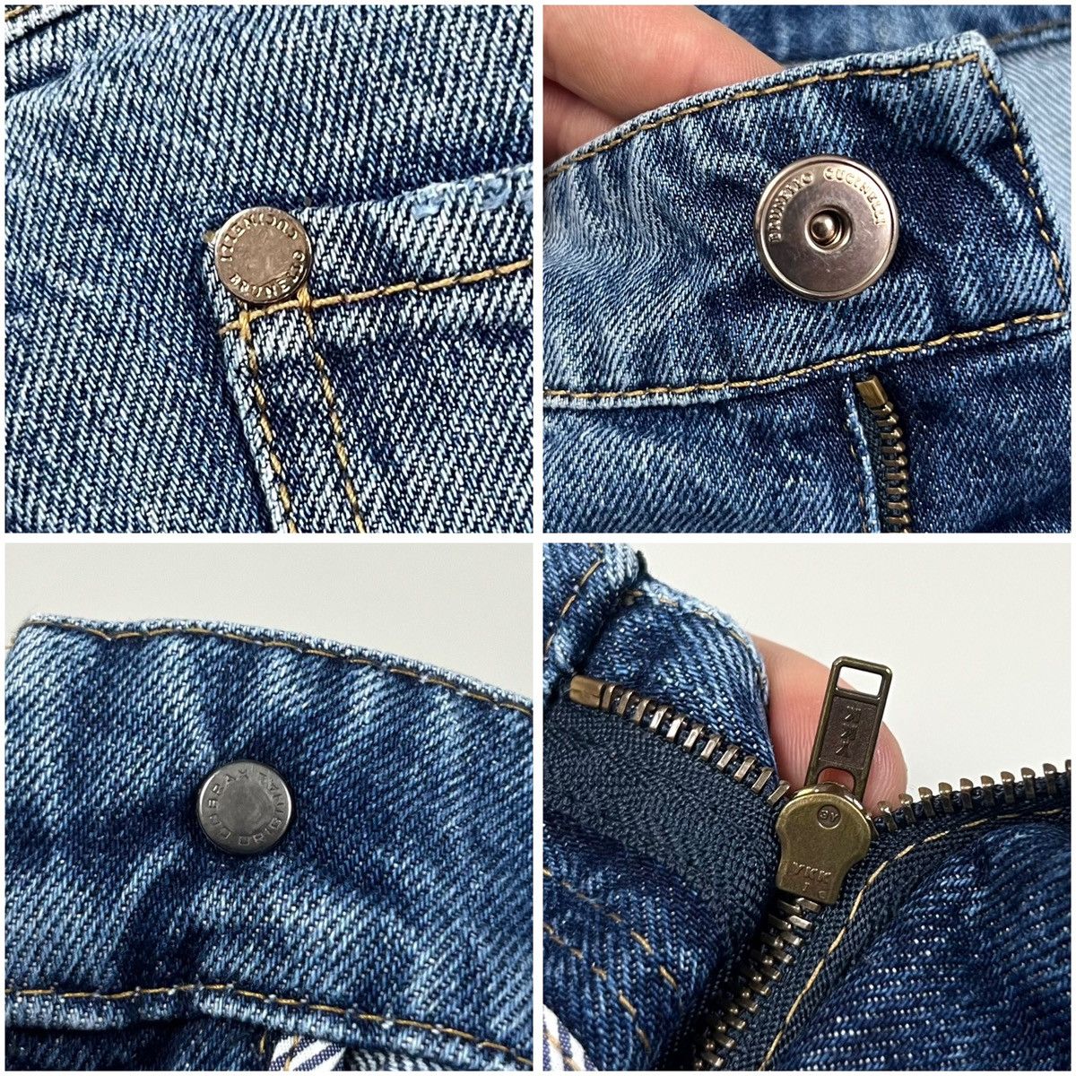 Brunello Cucinelli Auth Women’s Brunello Cucinelli Luxury Jeans Size USA 10 Size 32" / US 10 / IT 46 - 16 Thumbnail