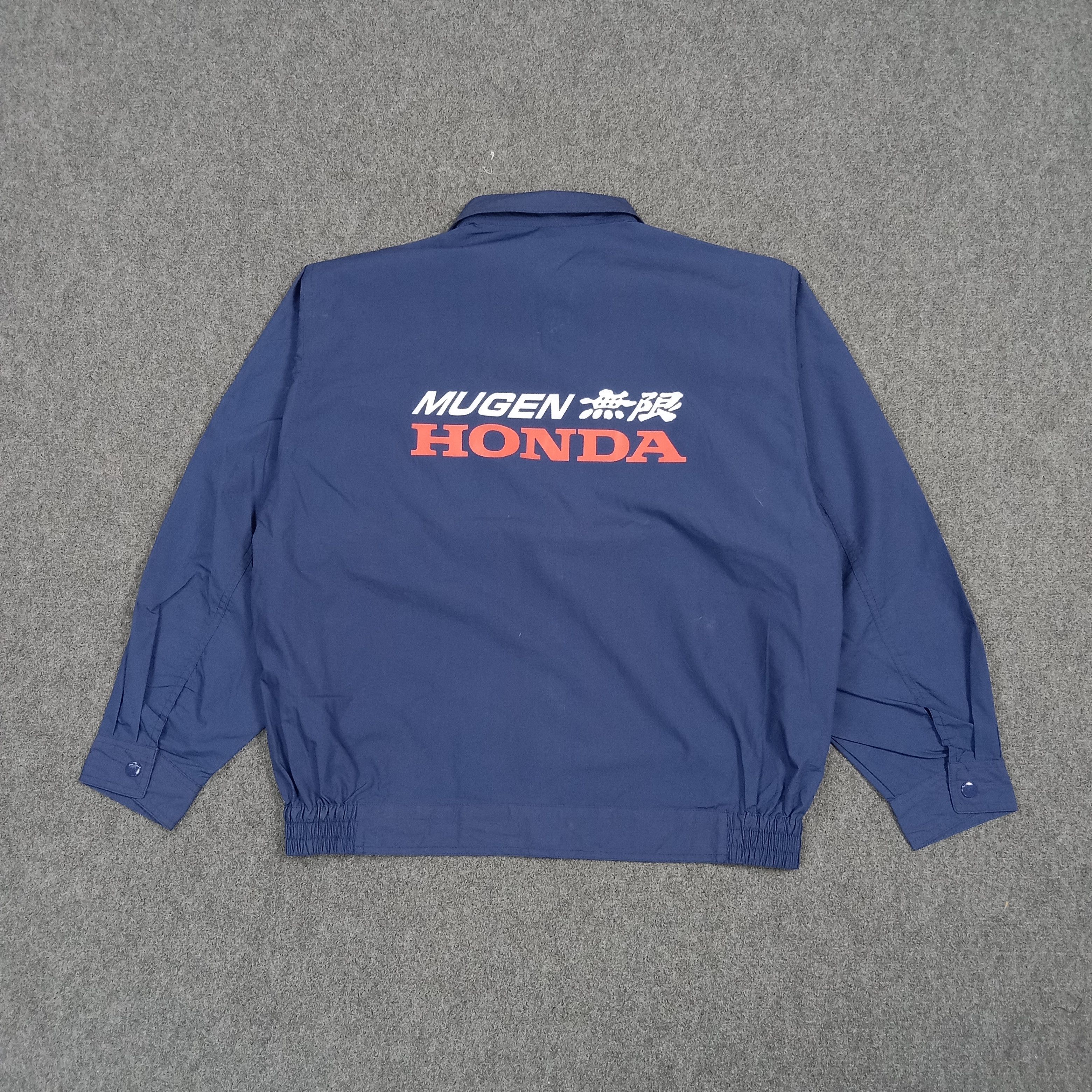Japanese Brand Mugen Honda Japanese Racing Team Custom Logo Jacket C275N9 Size US L / EU 52-54 / 3 - 1 Thumbnail
