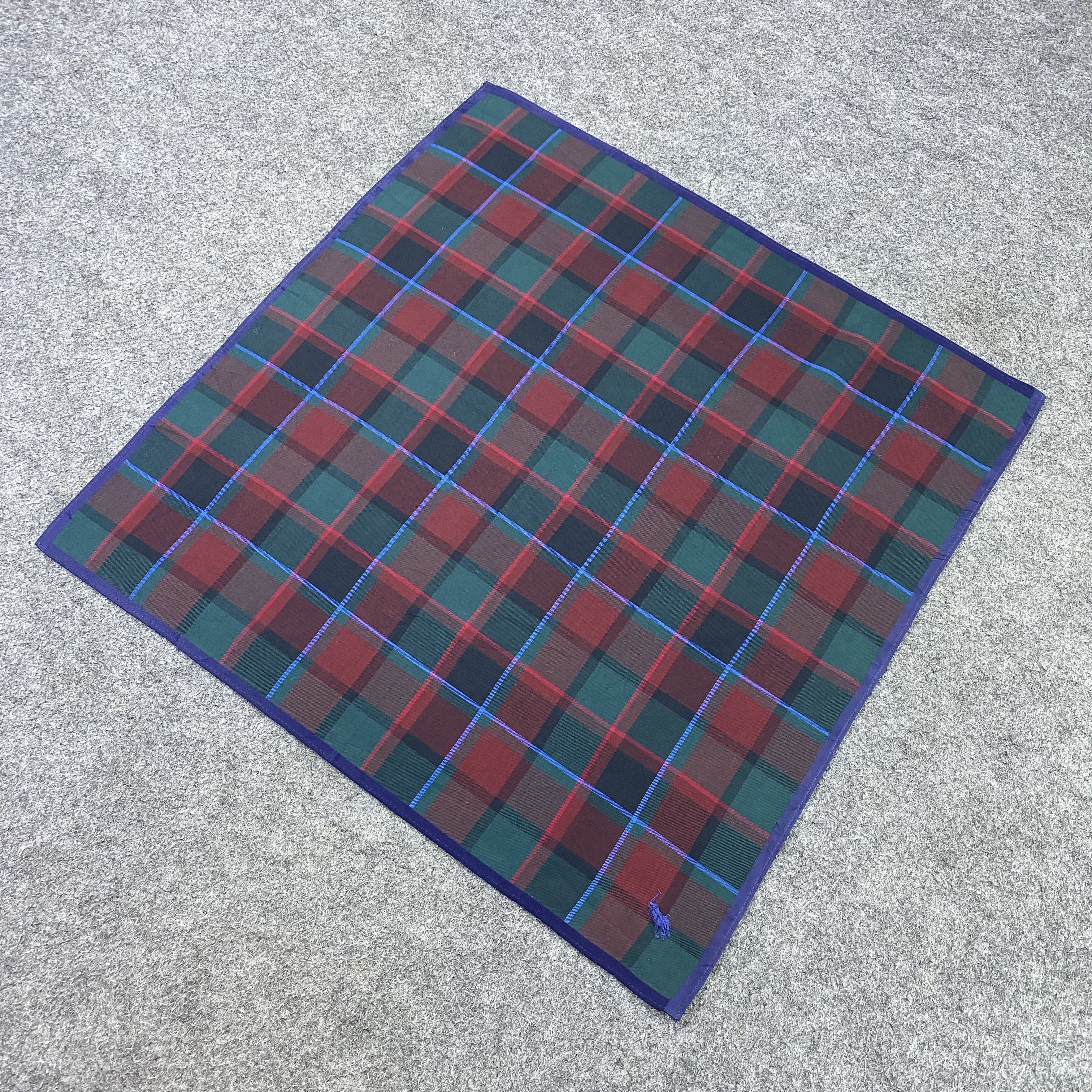 Polo Ralph Lauren Polo Ralph Lauren Handkerchief / Bandana / Neckerchief-B1496 Size ONE SIZE - 4 Thumbnail