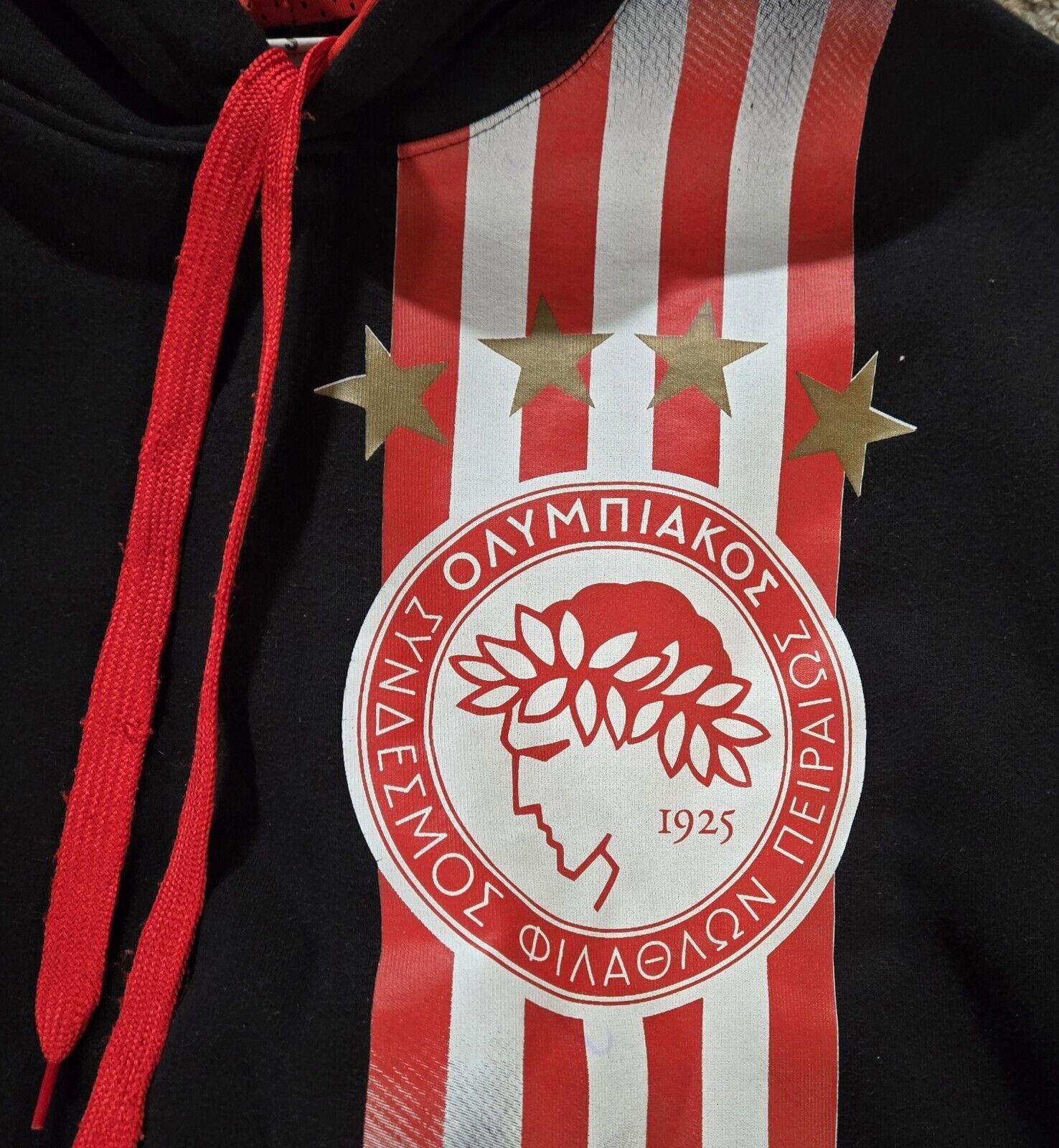 Designer Red Store Olympiakos Hooded Sweatshirt Size Small Size US S / EU 44-46 / 1 - 2 Thumbnail