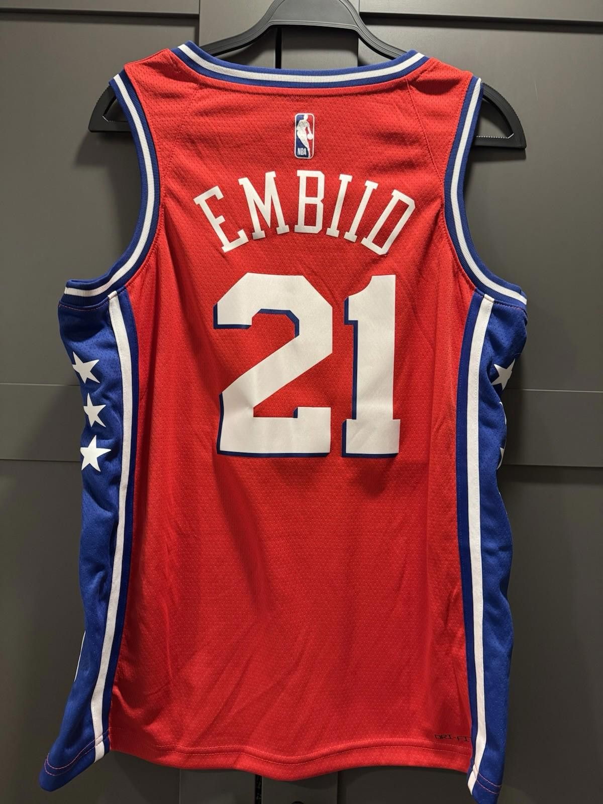 Jordan Brand Authentic Joel Embiid Philadelphia 76ers Jersey Jordan Brand Size US M / EU 48-50 / 2 - 5 Thumbnail