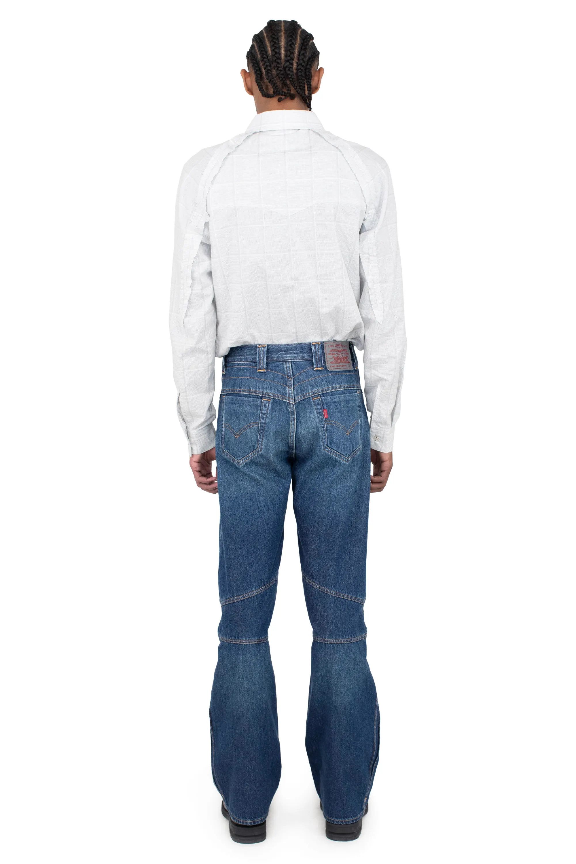 Kiko Kostadinov × Levi's LEVI'S ARTICULATE JEANS - BLUE Size US 30 / EU 46 - 20 Thumbnail