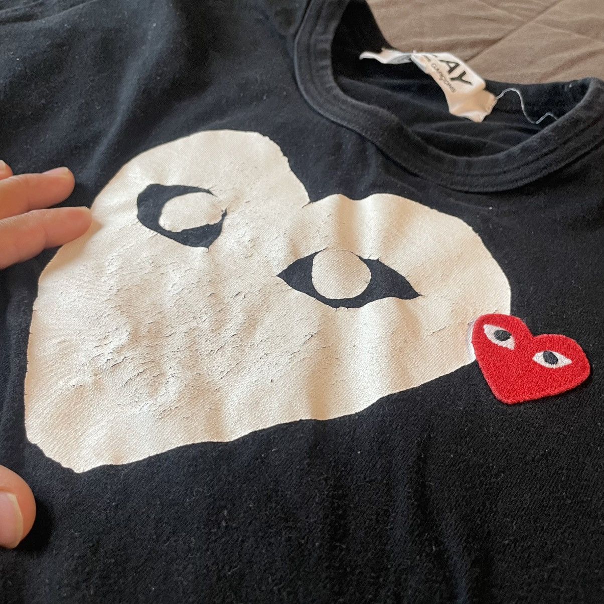 Comme des Garcons Comme des Garçons Play T-Shirt Size US M / EU 48-50 / 2 - 2 Thumbnail