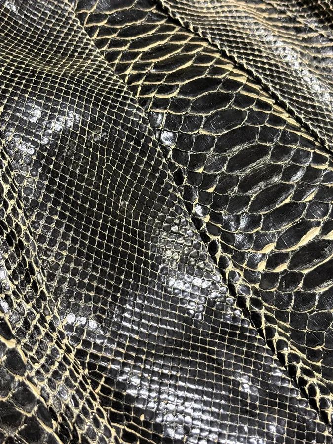 Gucci AW2007 Gucci Black & Grey Python Hysteria Babouska Shopper Handle Bag Size ONE SIZE - 11 Thumbnail