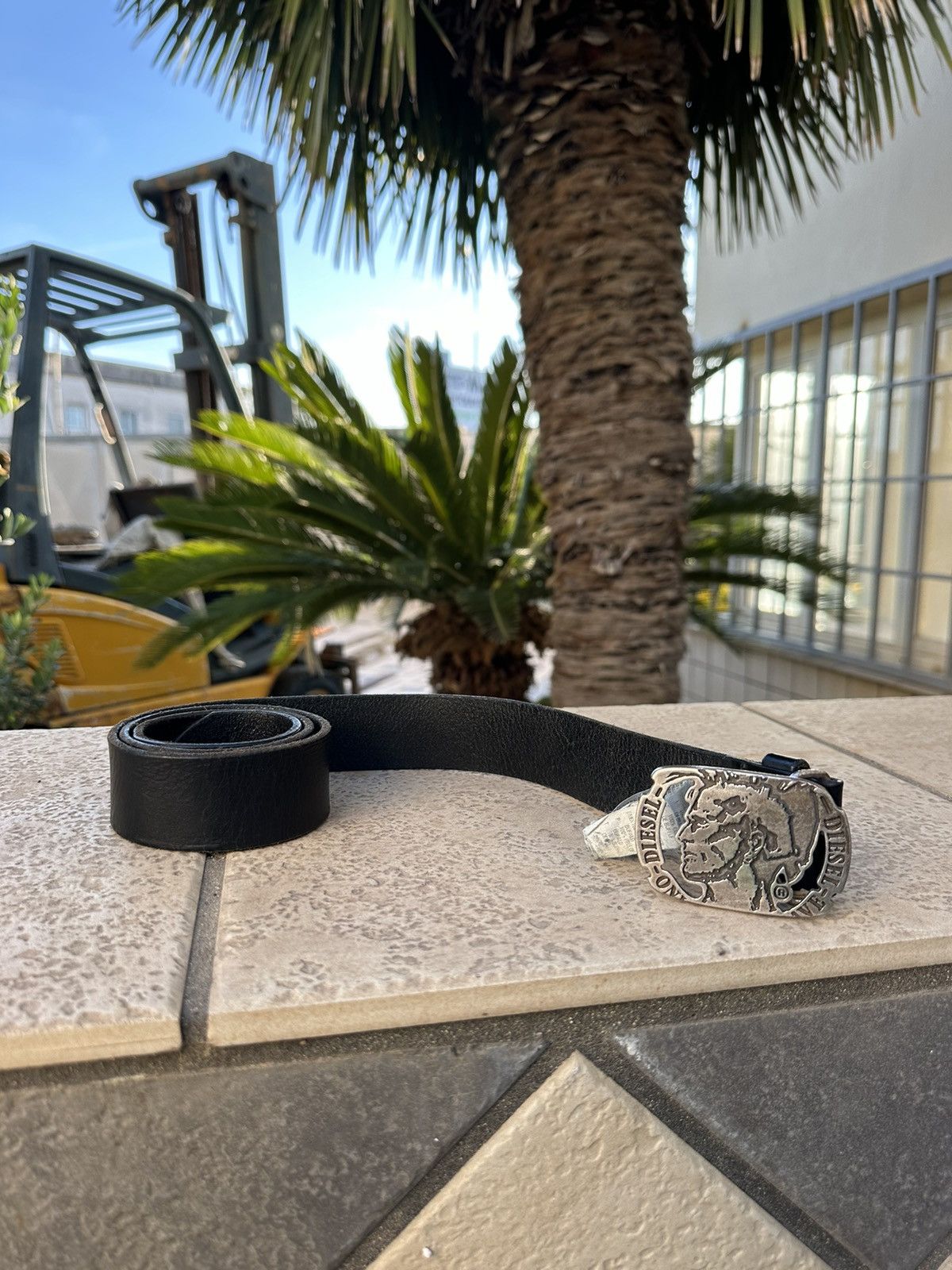 Diesel Diesel Black Belt Leather Size ONE SIZE - 3 Thumbnail