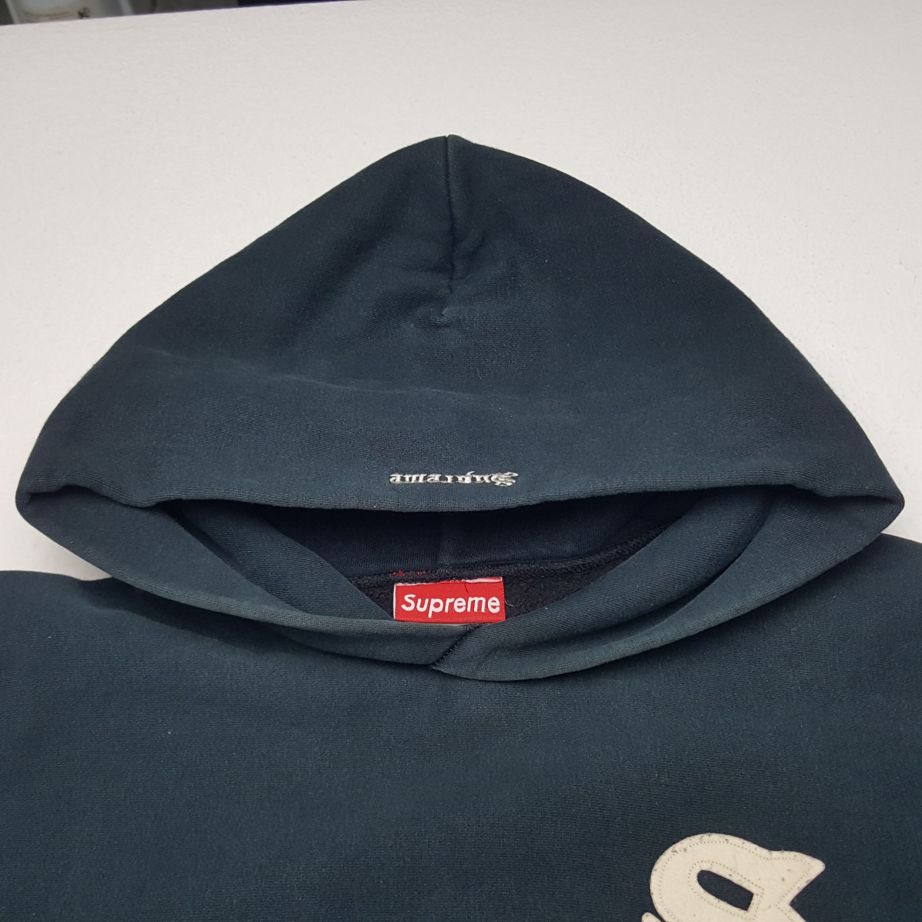 Stussy × Vintage Vintage Supreme X Stussy American Style Custom Art Hoodies Size US L / EU 52-54 / 3 - 5 Thumbnail