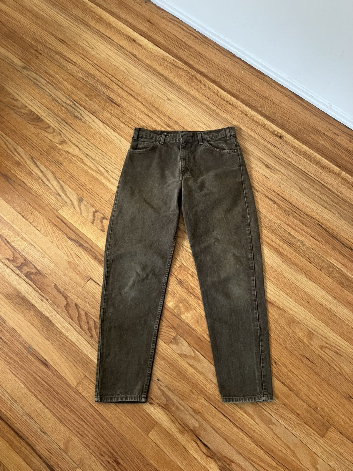 Levi's Vintage Levis 550 Orange Tab Relaxed Jeans Size US 31 - 1 Thumbnail