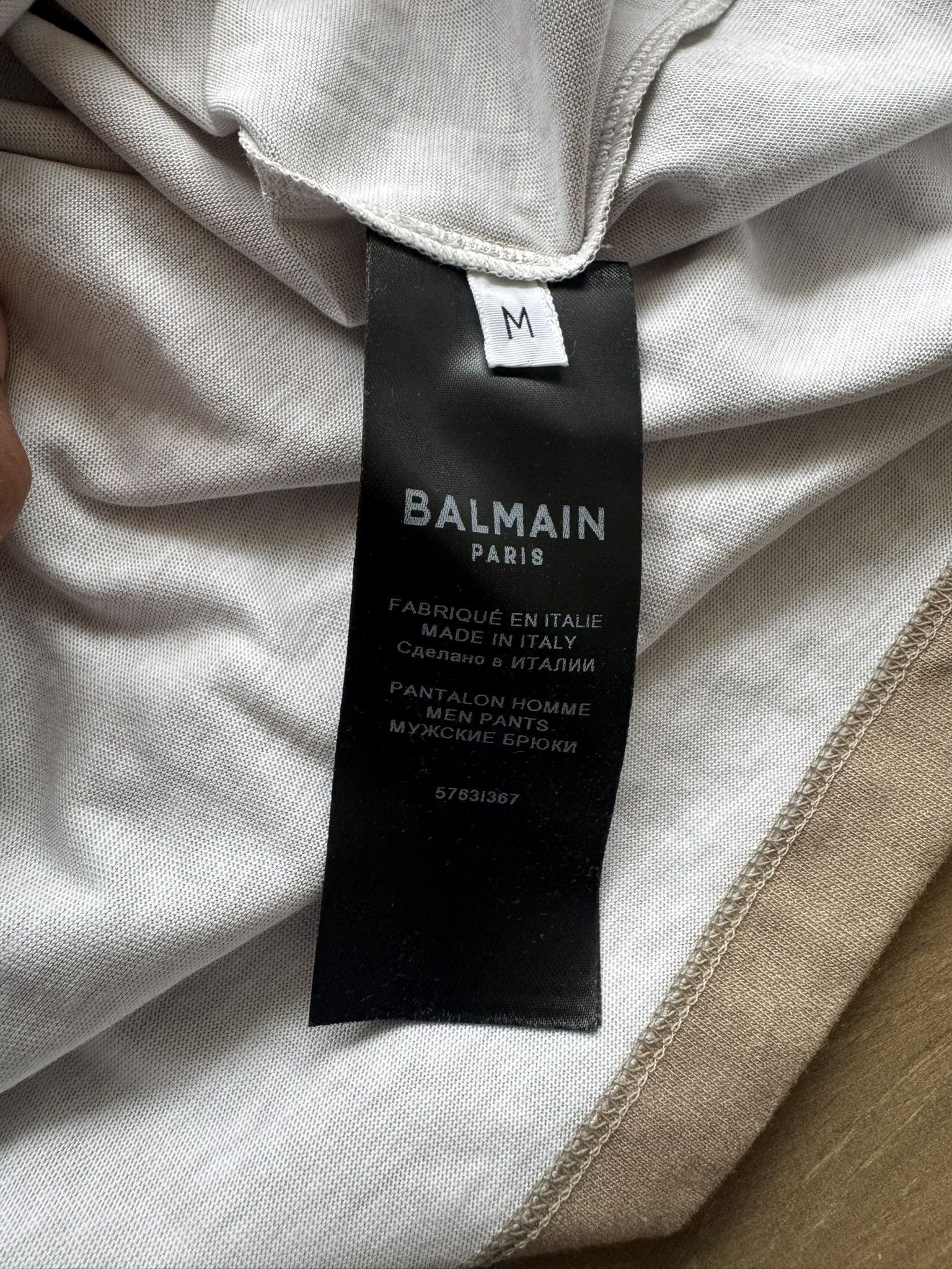 Balmain × Pierre Balmain BALMAIN TEE Size US M / EU 48-50 / 2 - 6 Thumbnail