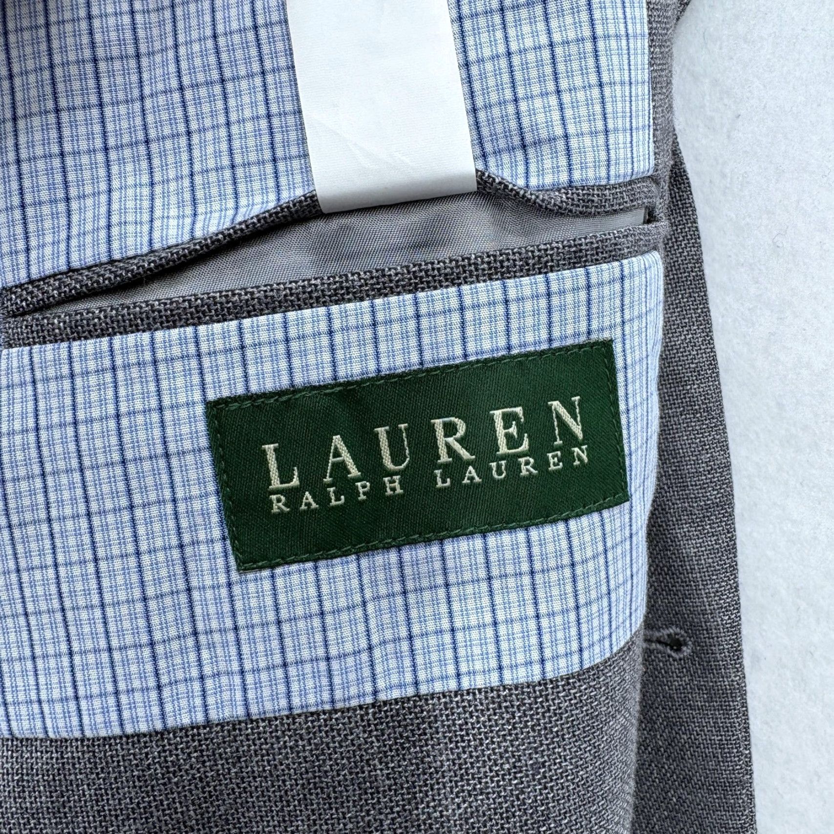 Ralph Lauren Lauren Ralph Lauren Blazer Mens 48R Gray Two Button Sport Coat Classic Size 48R - 4 Thumbnail