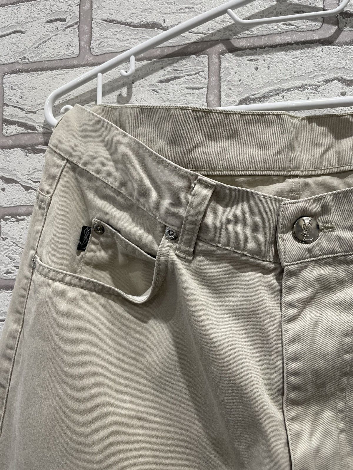 Yves Saint Laurent YSL Yves Saint Laurent chinos jeans pants Size US 34 / EU 50 - 4 Thumbnail