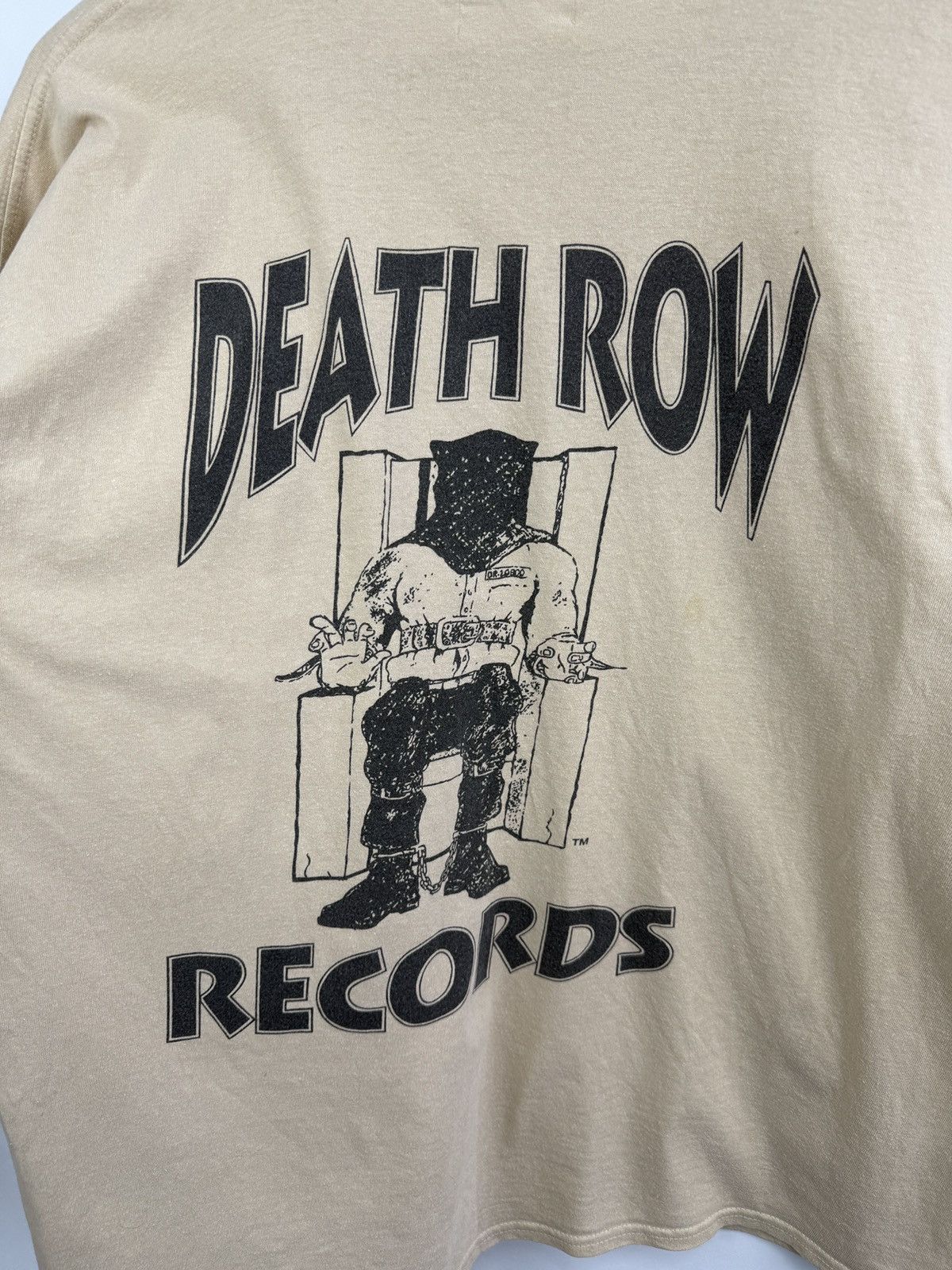 Death Row Records 🇺🇸 Vintage Y2K Death Row Records T-Shirt Hype Vtg Rare Retro Size US M / EU 48-50 / 2 - 5 Thumbnail