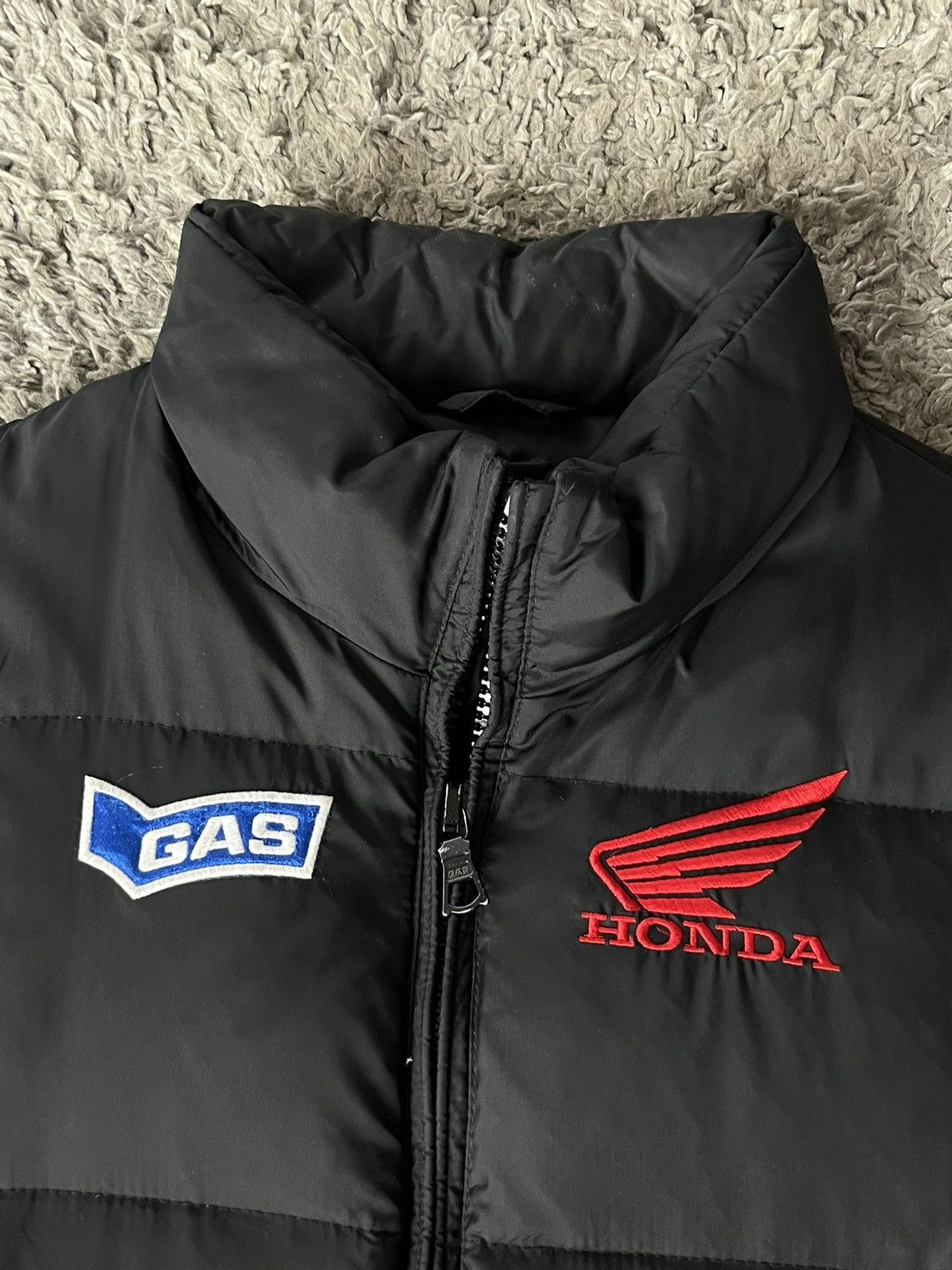 GAS Vintage Puffer Vest Gas Honda Streetwear Size US S / EU 44-46 / 1 - 5 Thumbnail