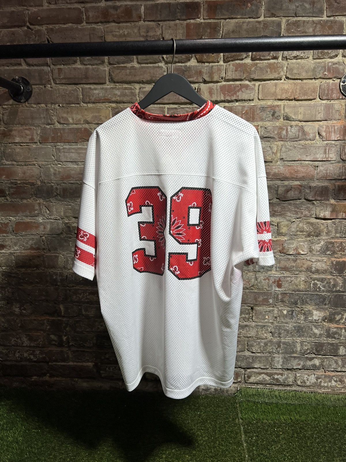 Supreme Supreme Bandana Football Jersey Sz. L Size US L / EU 52-54 / 3 - 2 Thumbnail