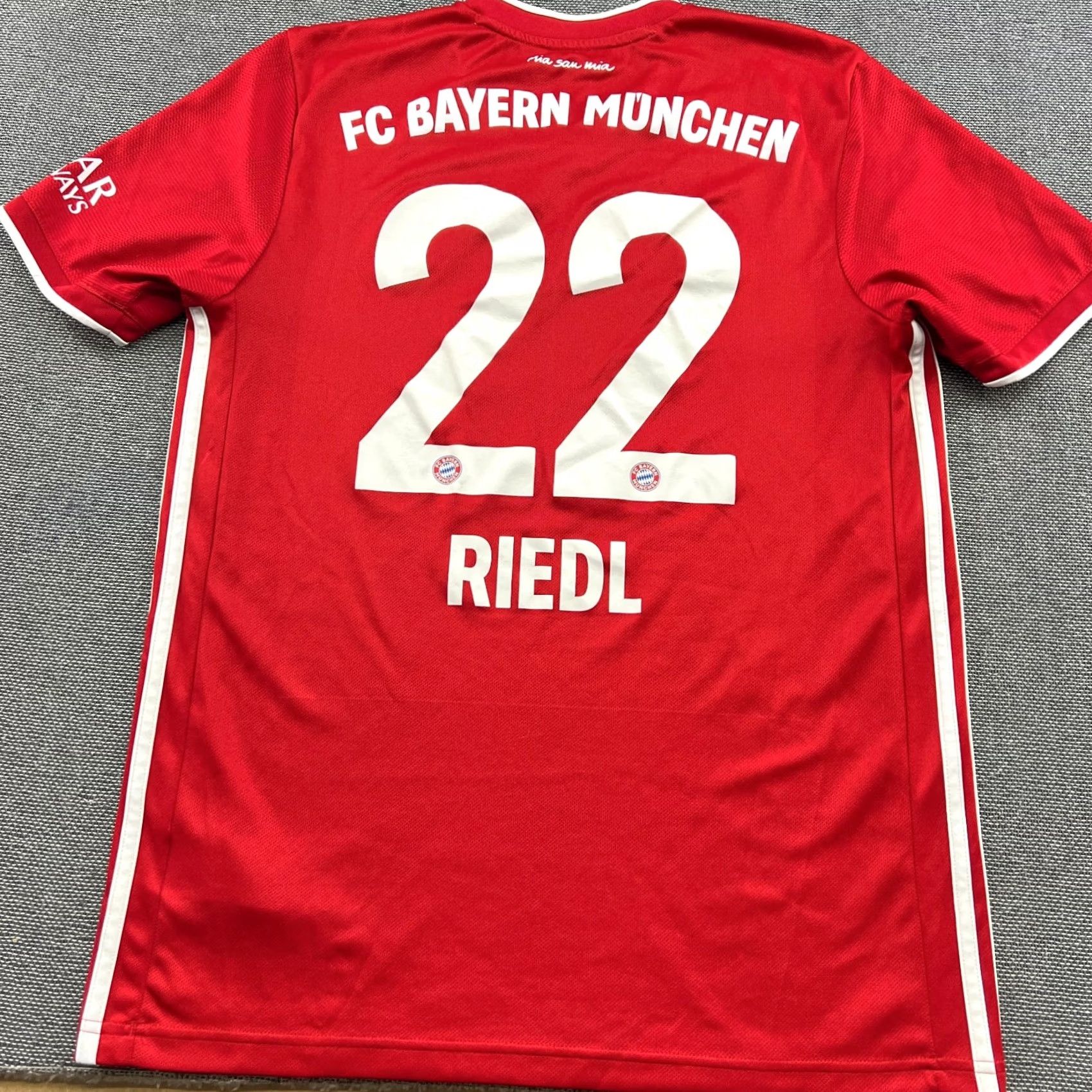 Adidas Bayern Munich 2020 2021 Home Mens Football Jersey Medium Adidas Shirt Shirt Men Red Polyester Jersey Moisture Wicking Quick Dry Football Nike? Size US M / EU 48-50 / 2 - 7 Thumbnail
