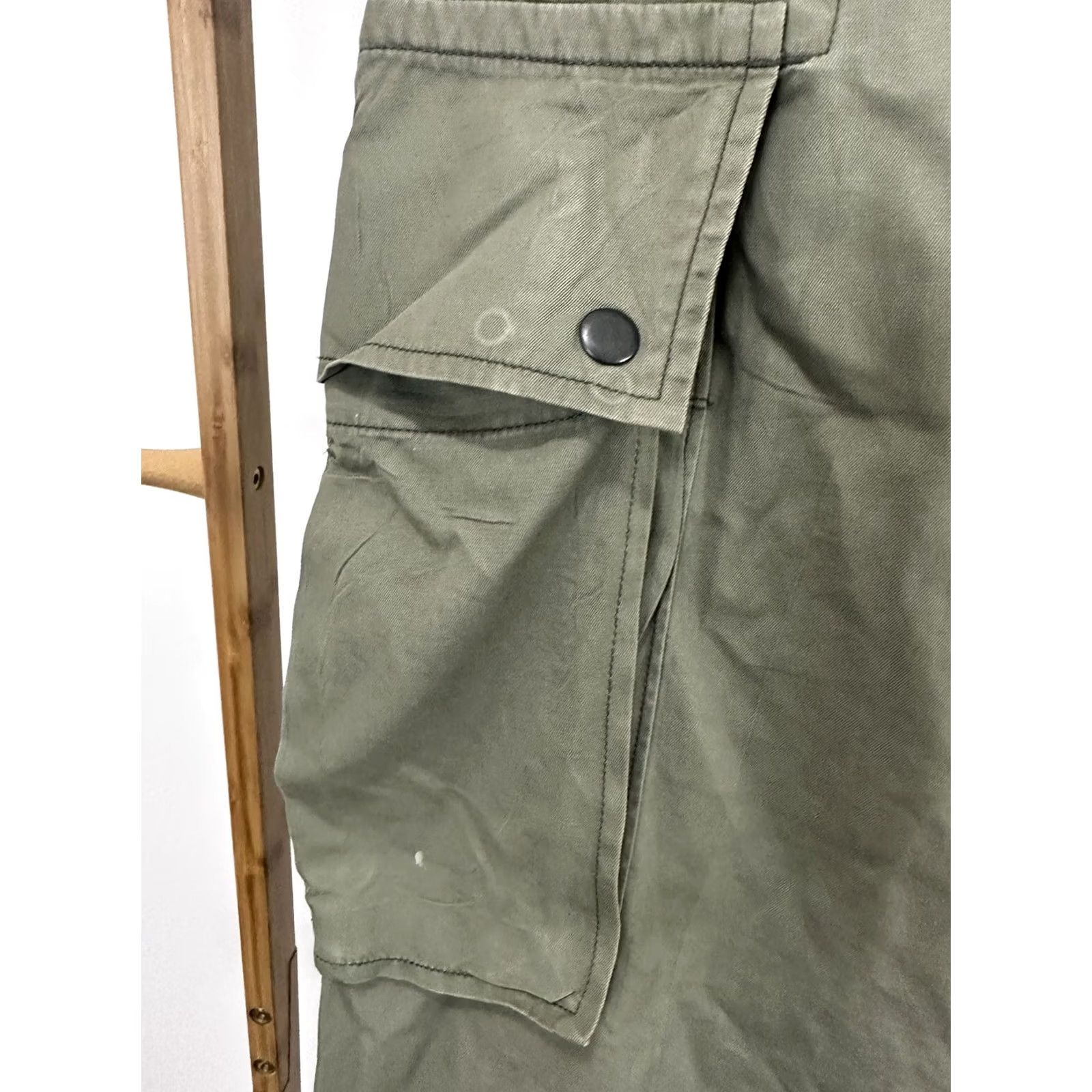 Polo Ralph Lauren VINTAGE Polo Ralph Lauren Military Field Cargo Pants 34x30 Cotton Big Pockets Green Mens Size US S / EU 44-46 / 1 - 7 Thumbnail