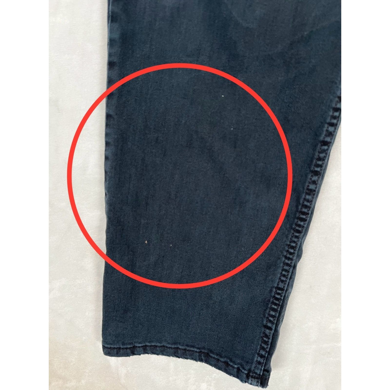 Levi's Levi’s 550 Black Denim Jeans Size 40x30 Faded Stained Grunge Size US 40 / EU 56 - 3 Thumbnail