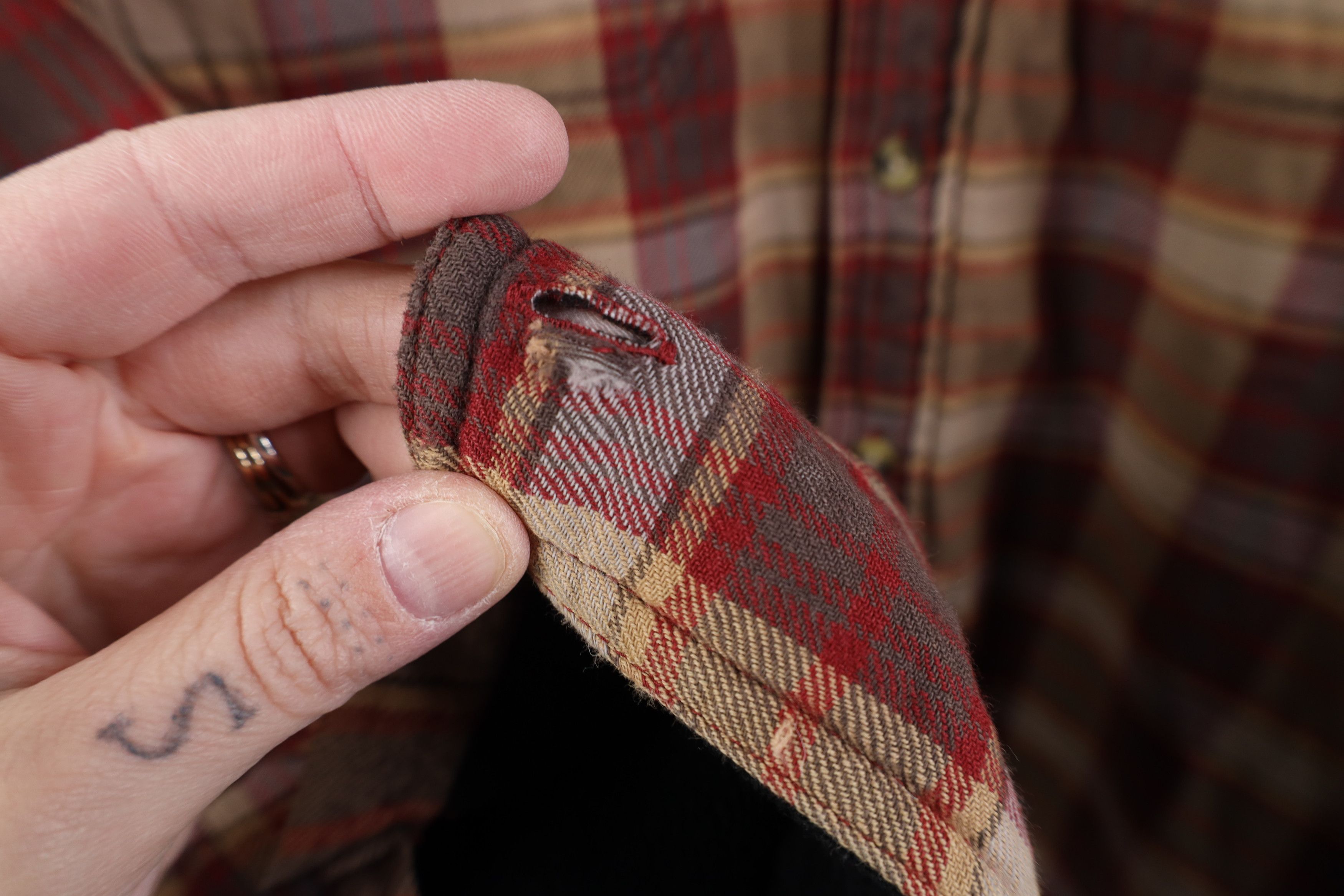 Vintage Vintage Y2K Streetwear Lined Flannel Button Shirt Jacket Size US XL / EU 56 / 4 - 9 Thumbnail