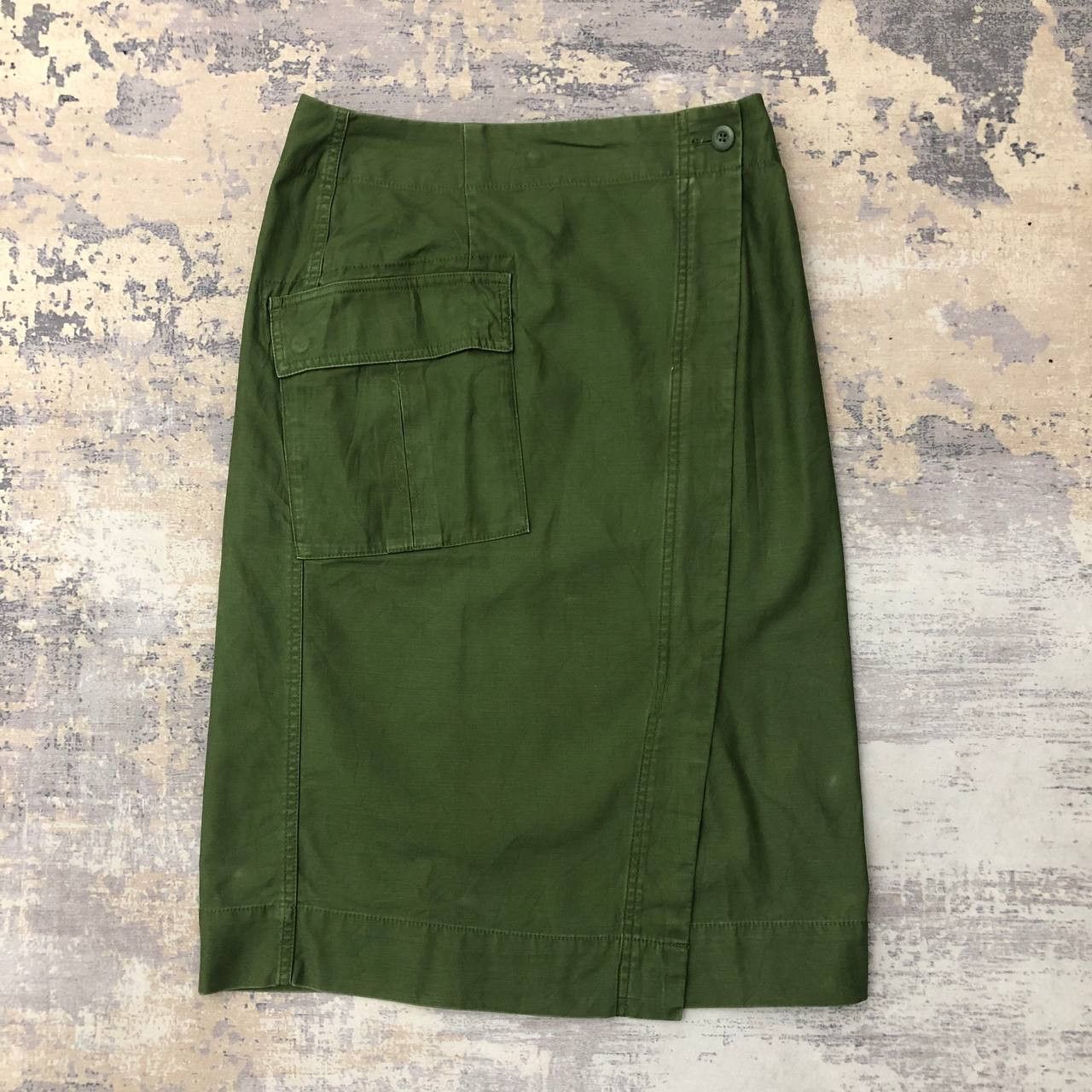 Japanese Brand × MOUSSY P826 AZUL x MOUSSY JAPAN ARMY STYLE SKIRT Size 27" / US 4 / IT 40 - 1 Thumbnail