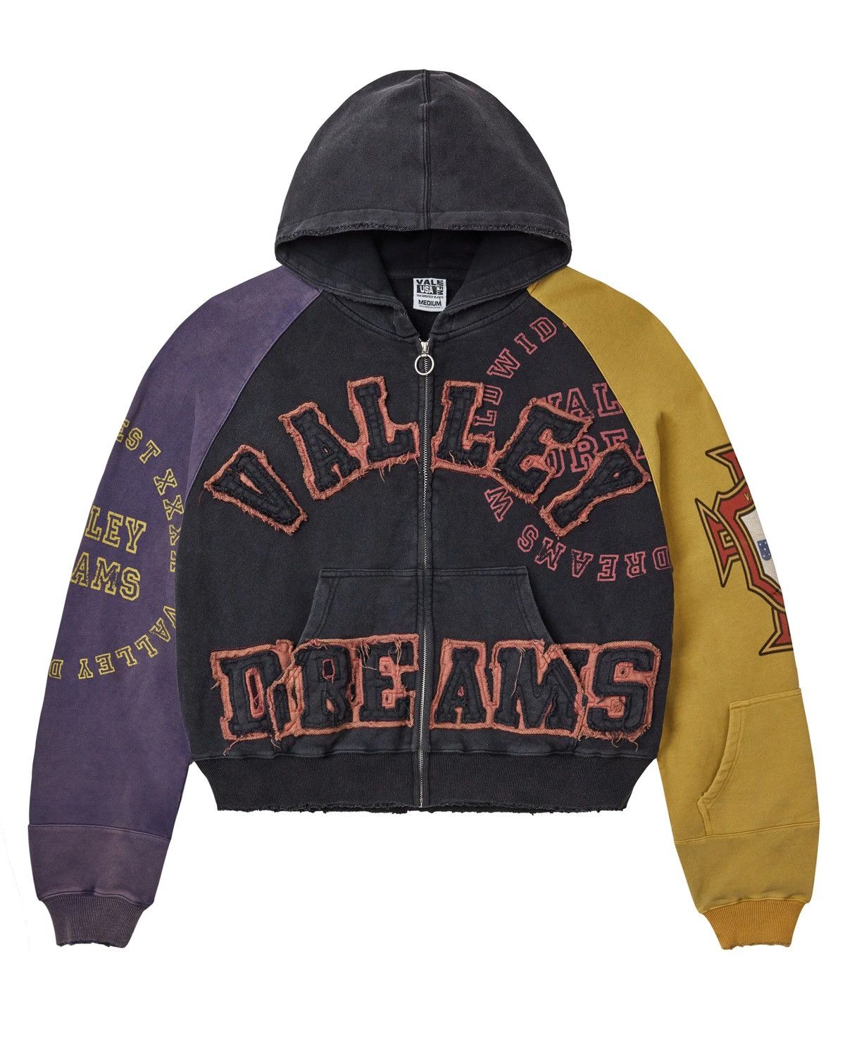 Vale Vale Forever Crest Zip Up Hoodie Size US XL / EU 56 / 4 - 1 Thumbnail