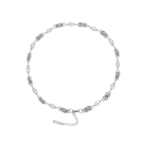 Other 892Chain Link Gemstone Beaded Necklace Size ONE SIZE - 7 Thumbnail
