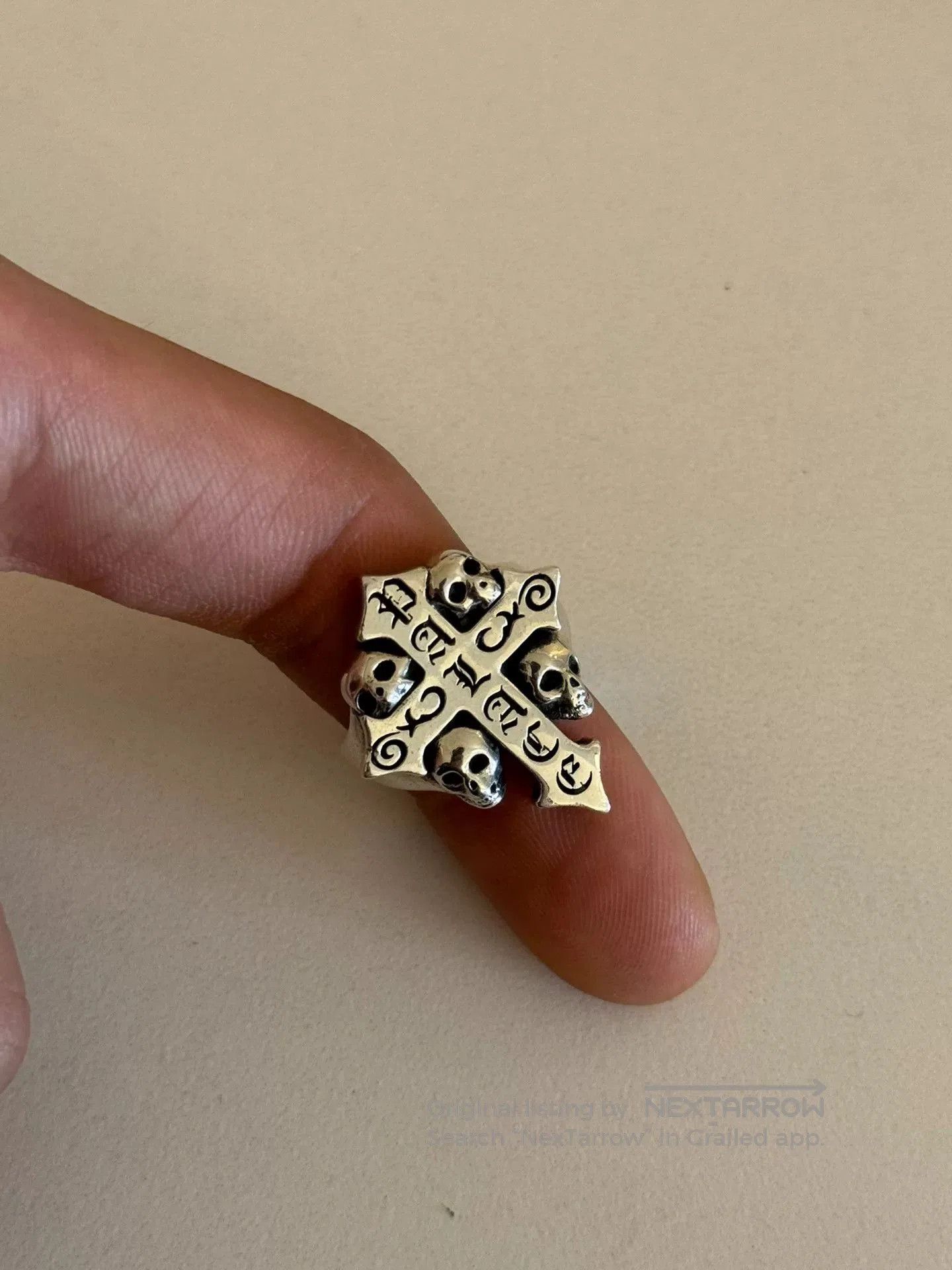 The Great Frog The Great Frog Skull Cross Ring. Size ONE SIZE - 1 Thumbnail