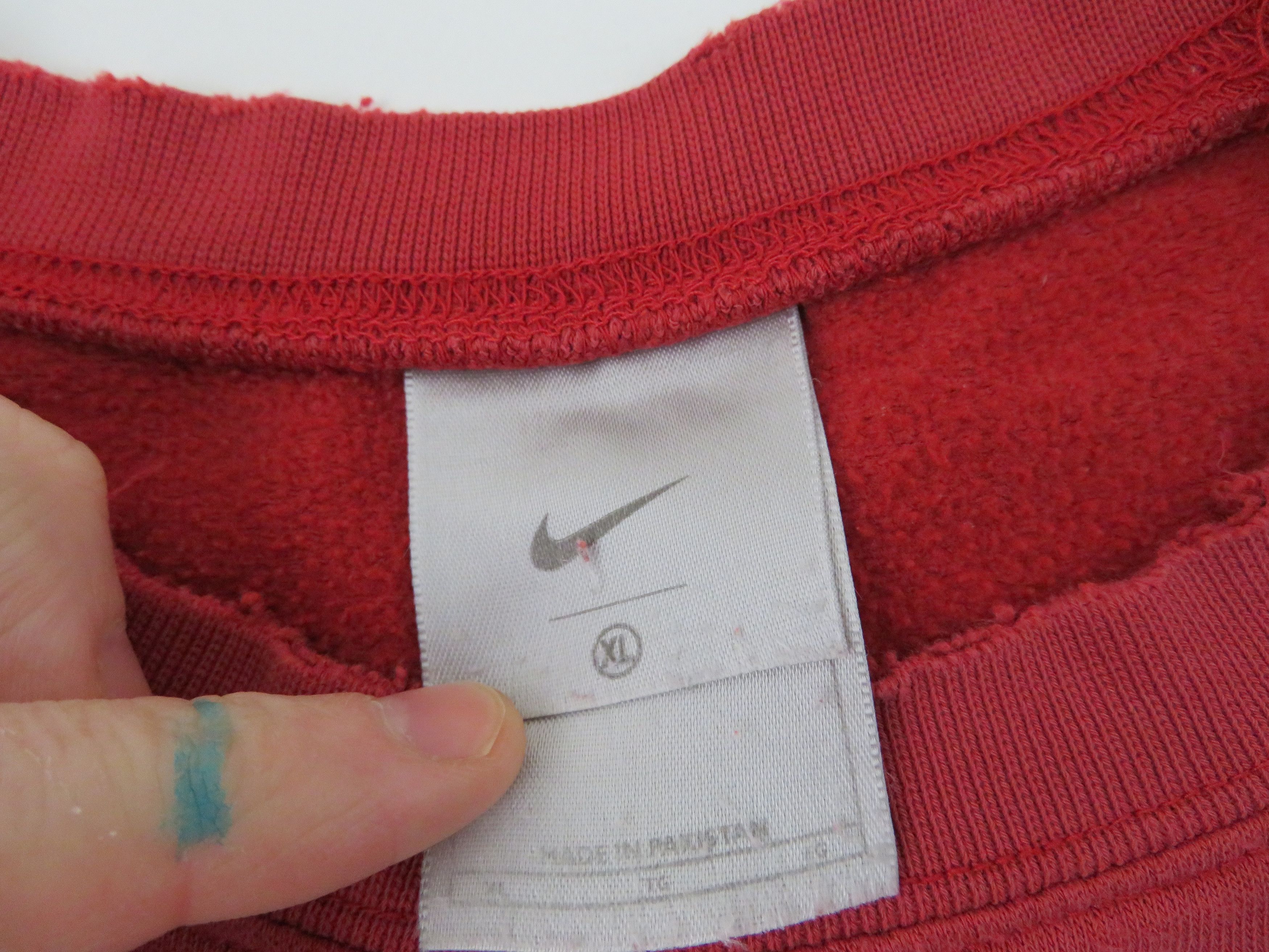 Nike × Supreme × Travis Scott 90s Nike Center Swoosh Embroidered Logo Crewneck Sweatshirt Size US XL / EU 56 / 4 - 10 Thumbnail