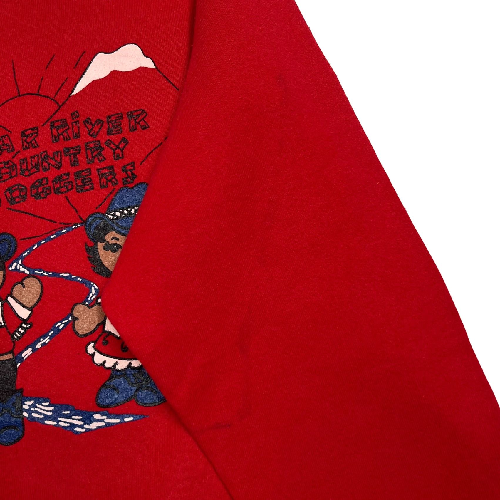 Fruit Of The Loom VINTAGE Bear River Country Cloggers Graphic Sweatshirt Large Medium Red Mens Sweatshirt Graphic Red 90s Country Bear River Cloggers Mens Size US M / EU 48-50 / 2 - 4 Thumbnail