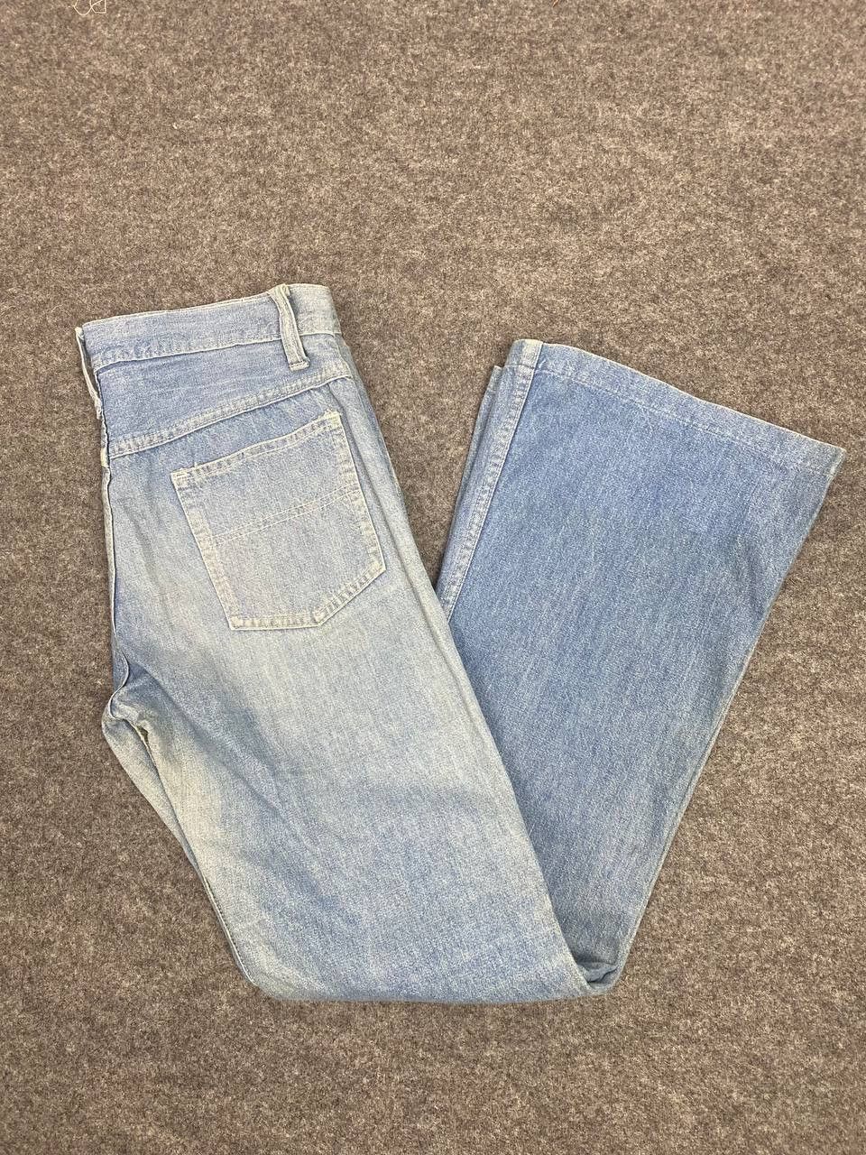 Japanese Brand vintage japanese brand bootcut flare denim nice design Size US 29 - 2 Thumbnail