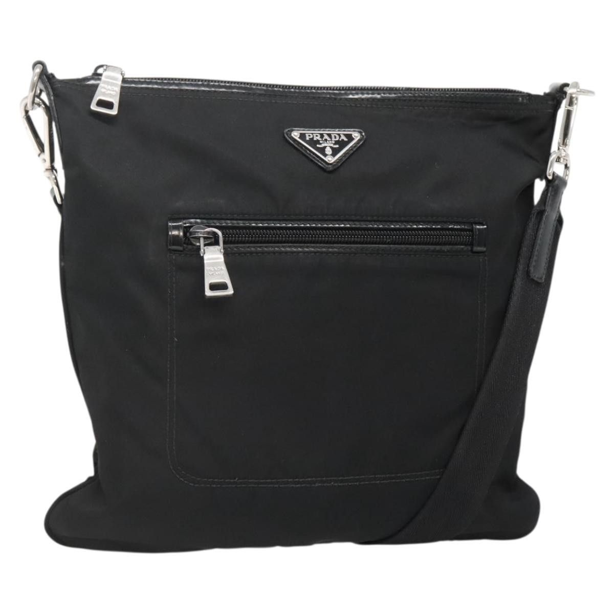 Prada Prada Front Pocket Messenger Bag Tessuto Size ONE SIZE - 1 Thumbnail