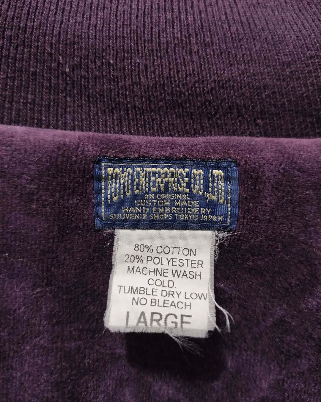Toyo Enterprises TAILOR MADE TOYO ENTERPRISE SUKAJAN SOUVENIR JACKET Size US L / EU 52-54 / 3 - 7 Thumbnail