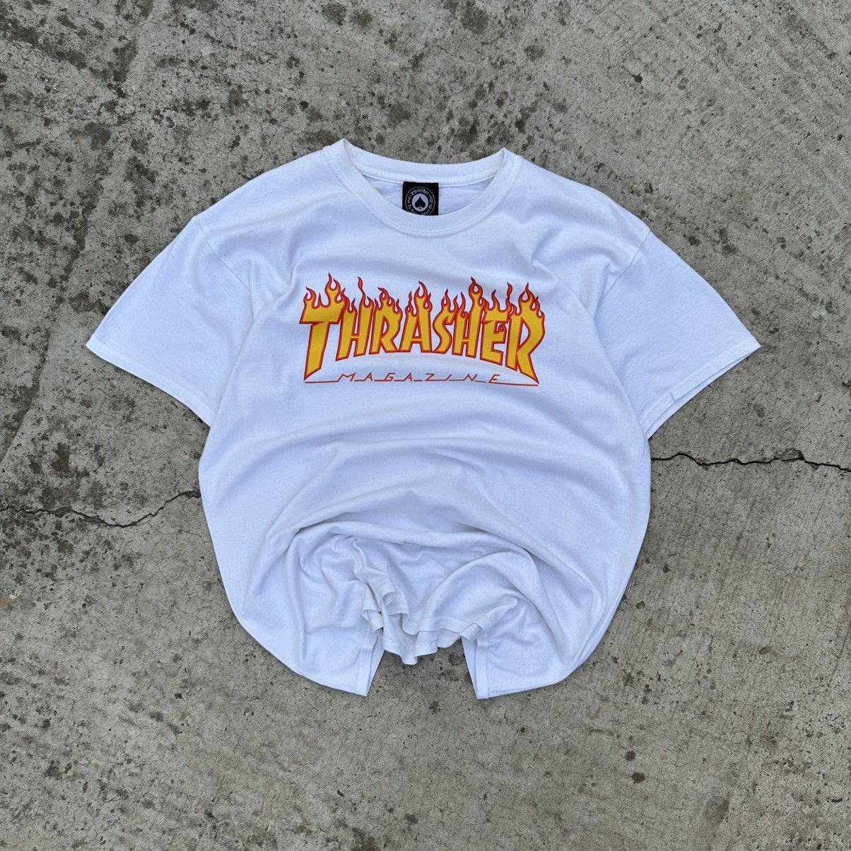 Thrasher Thrasher Magazine T-shirts Skate Wear Y2K Crazy Fit Size L Size US L / EU 52-54 / 3 - 1 Thumbnail