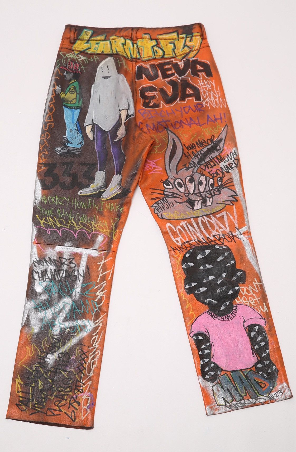 Other Nyree Arts Leather Pants Size US 30 / EU 46 - 5 Thumbnail
