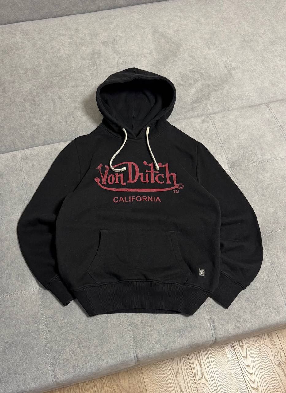 Vintage Von Dutch Y2K big logo hoodie size XL