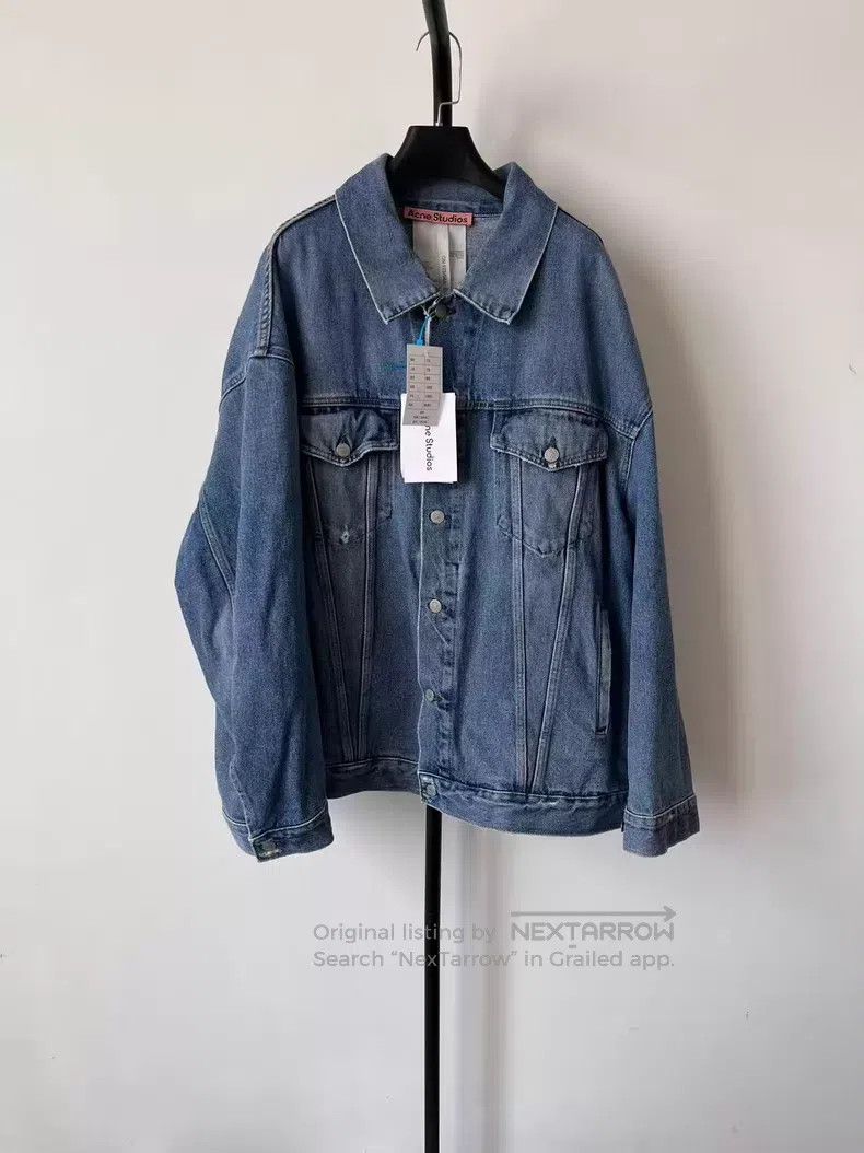 Acne Studios Acne Studios SS22 denim series retro blue loose fit casual Size US S / EU 44-46 / 1 - 1 Thumbnail