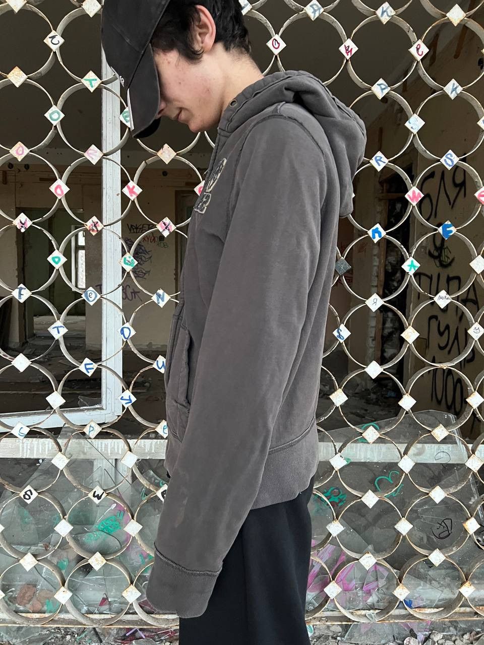 Abercrombie & Fitch × Vintage Vintage Abercrombie & Fitch If6Was Style Heavy Zip Hoodie Size US XL / EU 56 / 4 - 3 Thumbnail