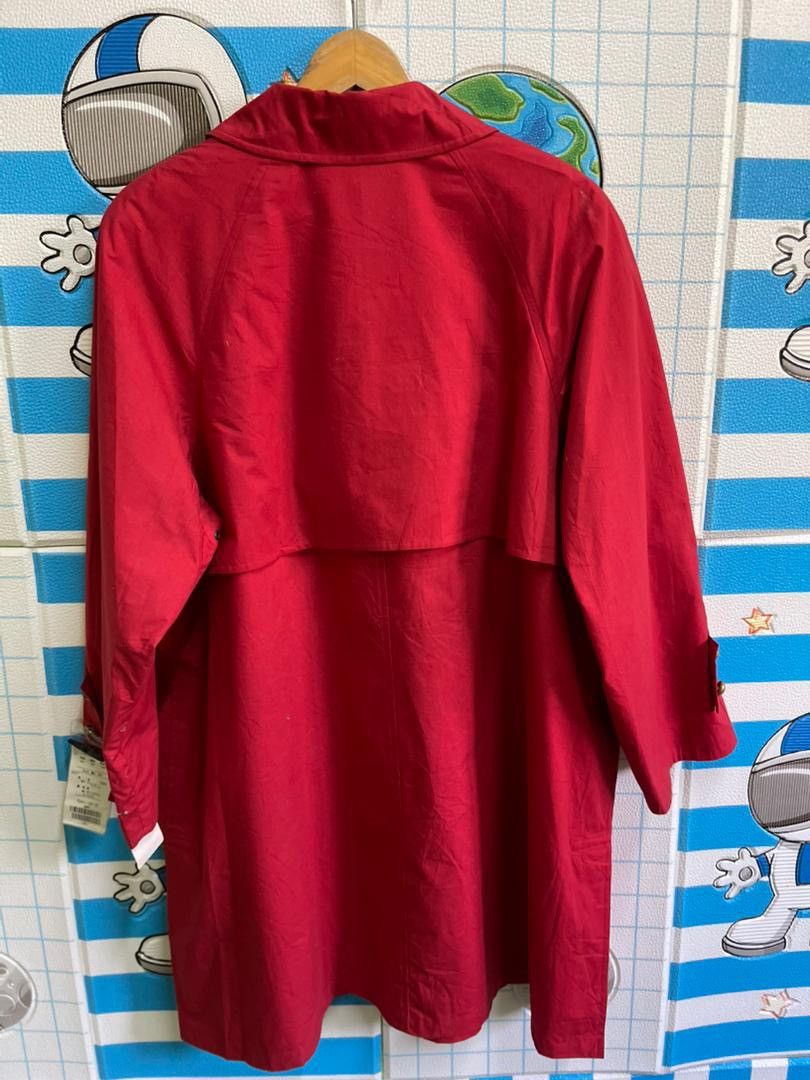 Burberry Prorsum VINTAGE BURBERRYS Prorsum Red Mac Coat Sanyo Shokai C-TK83 Size L / US 10 / IT 46 - 2 Thumbnail